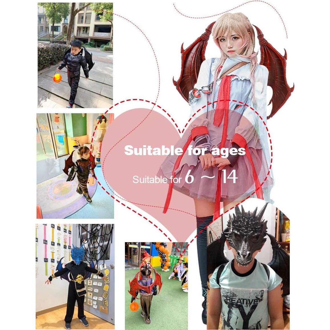 Alas de Dragón Demonio NewL para Niños 60 cm - Halloween 2025