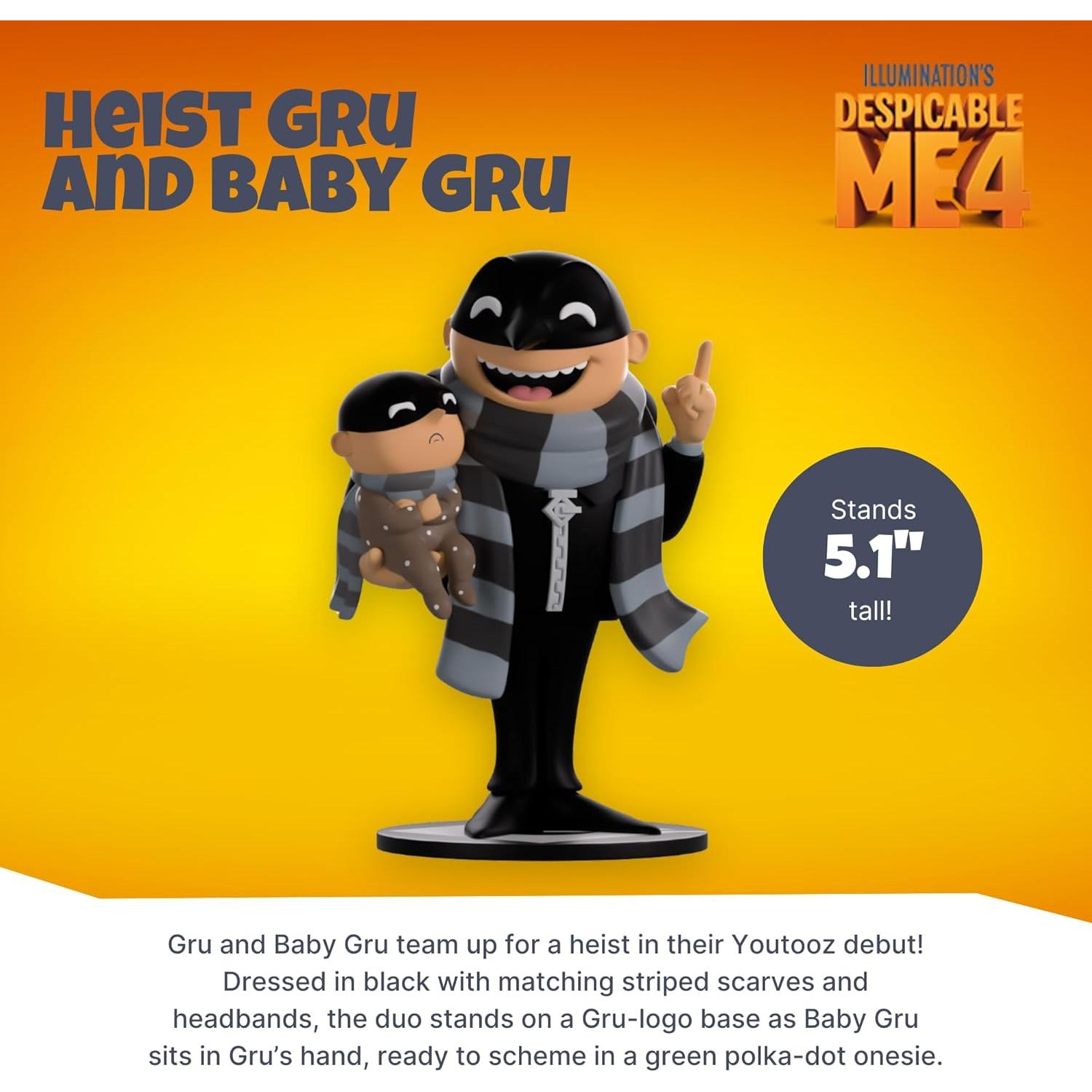 Figura de Vinilo Youtooz Gru y Baby Gru 12.7 cm - Mi Villano Favorito