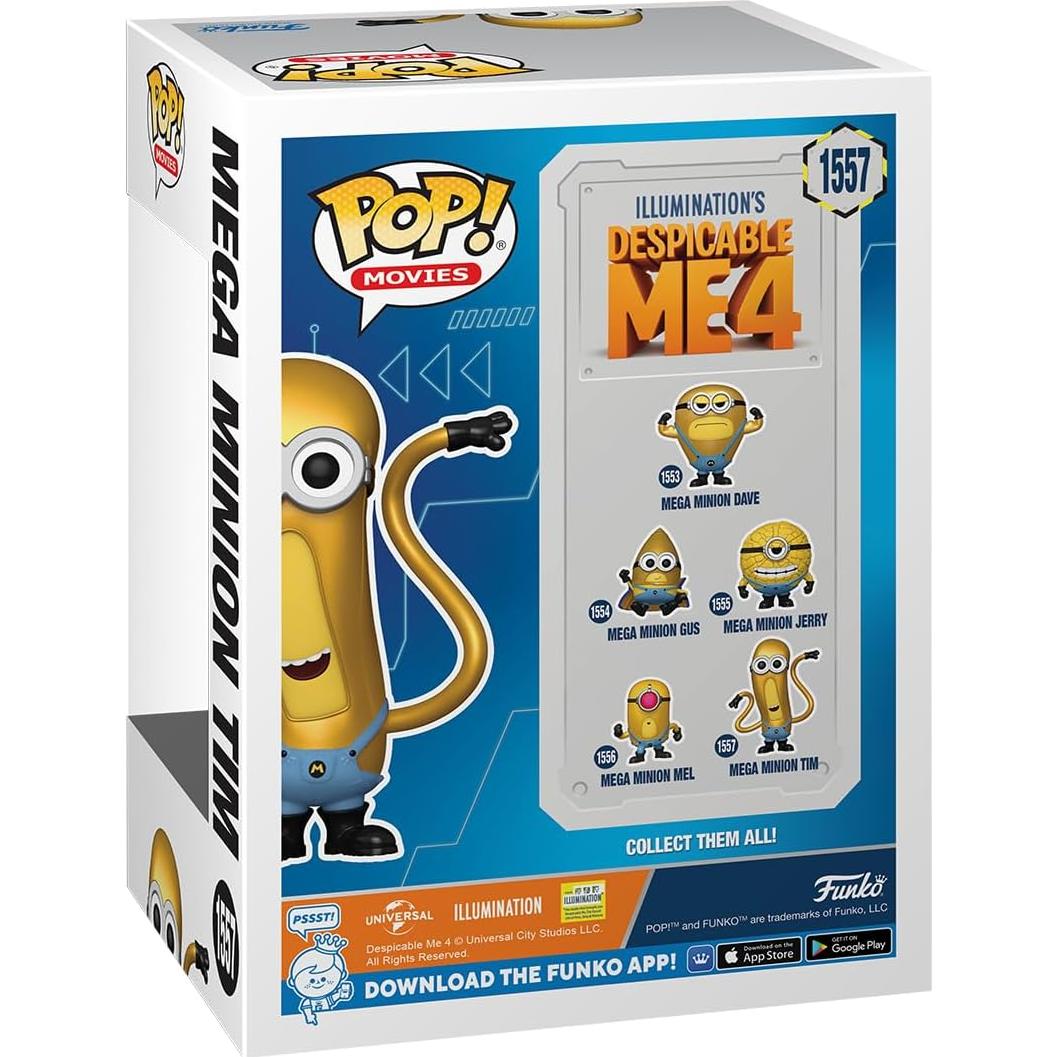 Funko POP! Mi Villano Favorito 4 - Super Tim - Figura de Vinilo 10.7cm