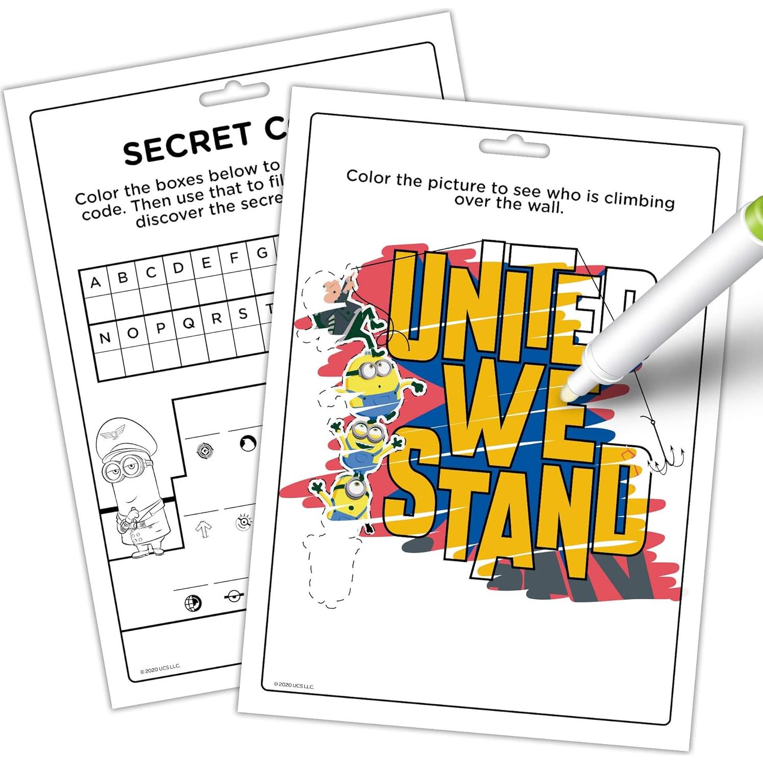 Libro para Colorear Imagine Ink Despicable Me 16 Páginas