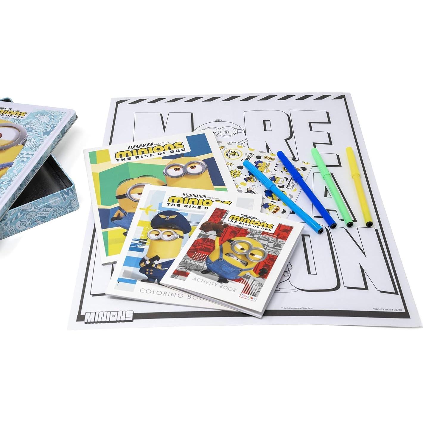 Conjunto de Libros de Actividades Minions Bendon - 24 Páginas