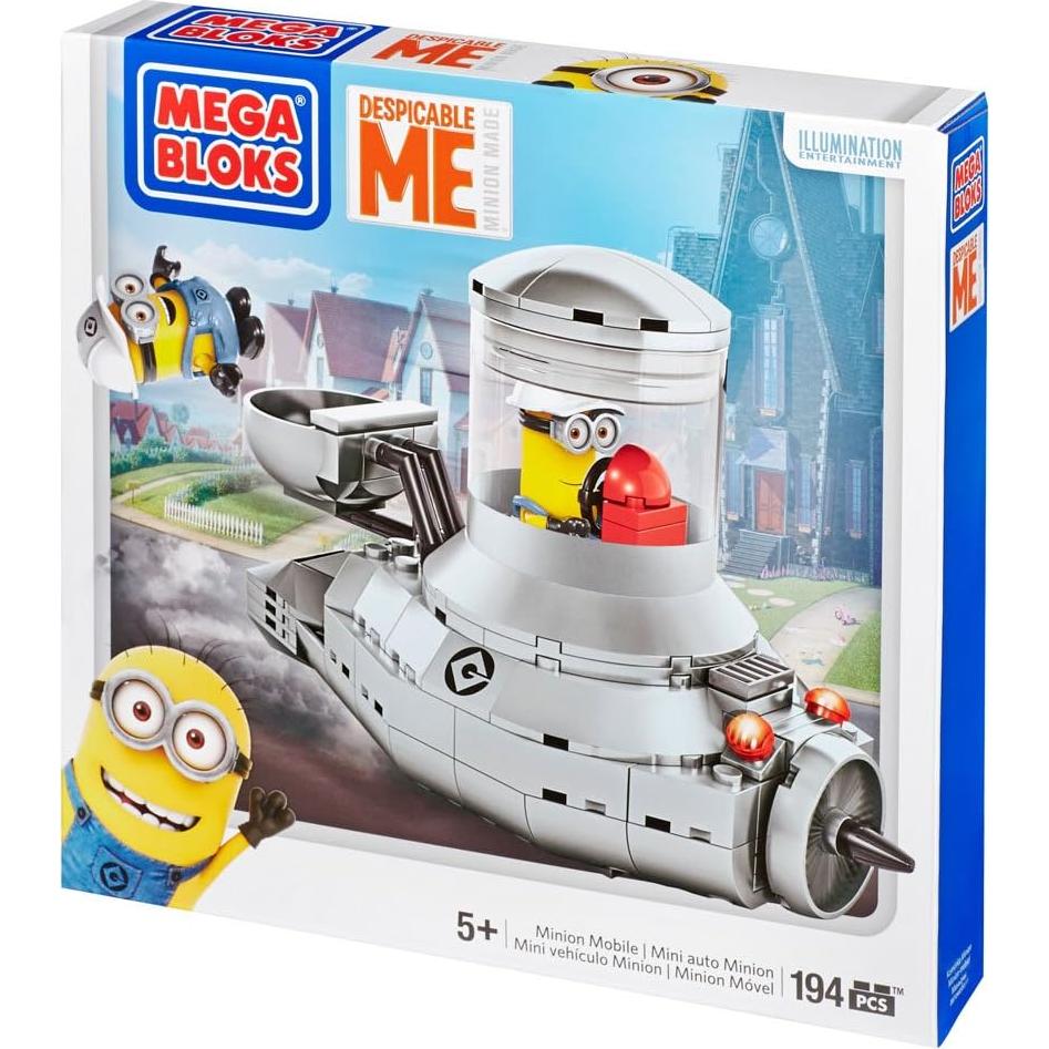 Mega Bloks Minions Móvil Construible con 2 Personajes