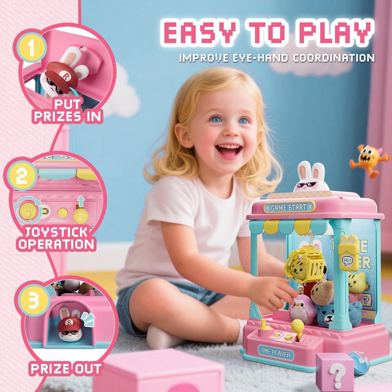 Mini Máquina de Garras Joyfox para Niños 3-8 Años