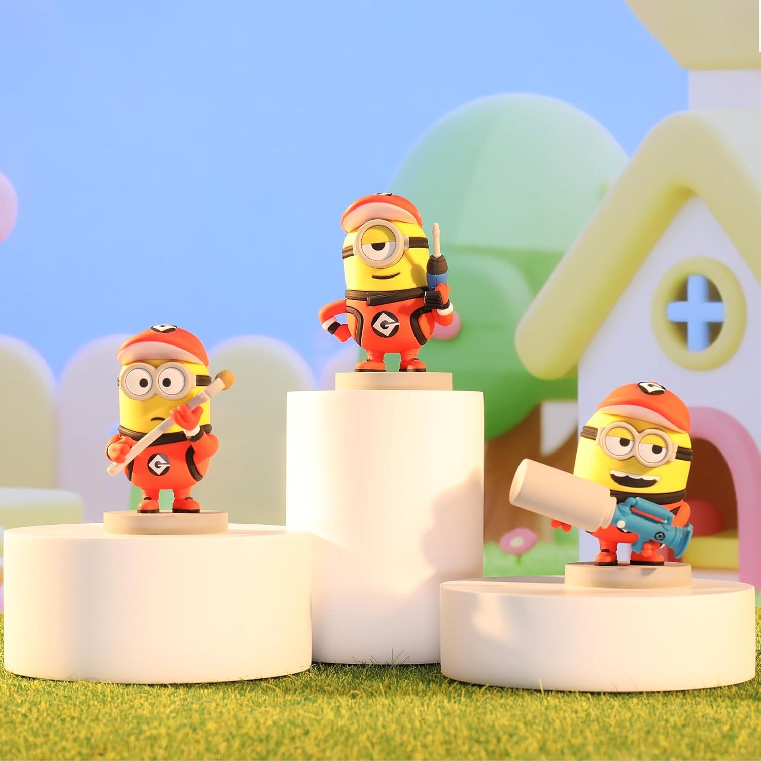 Conjunto de Figuras de Acción Minions YOLOPARK 7.6 cm