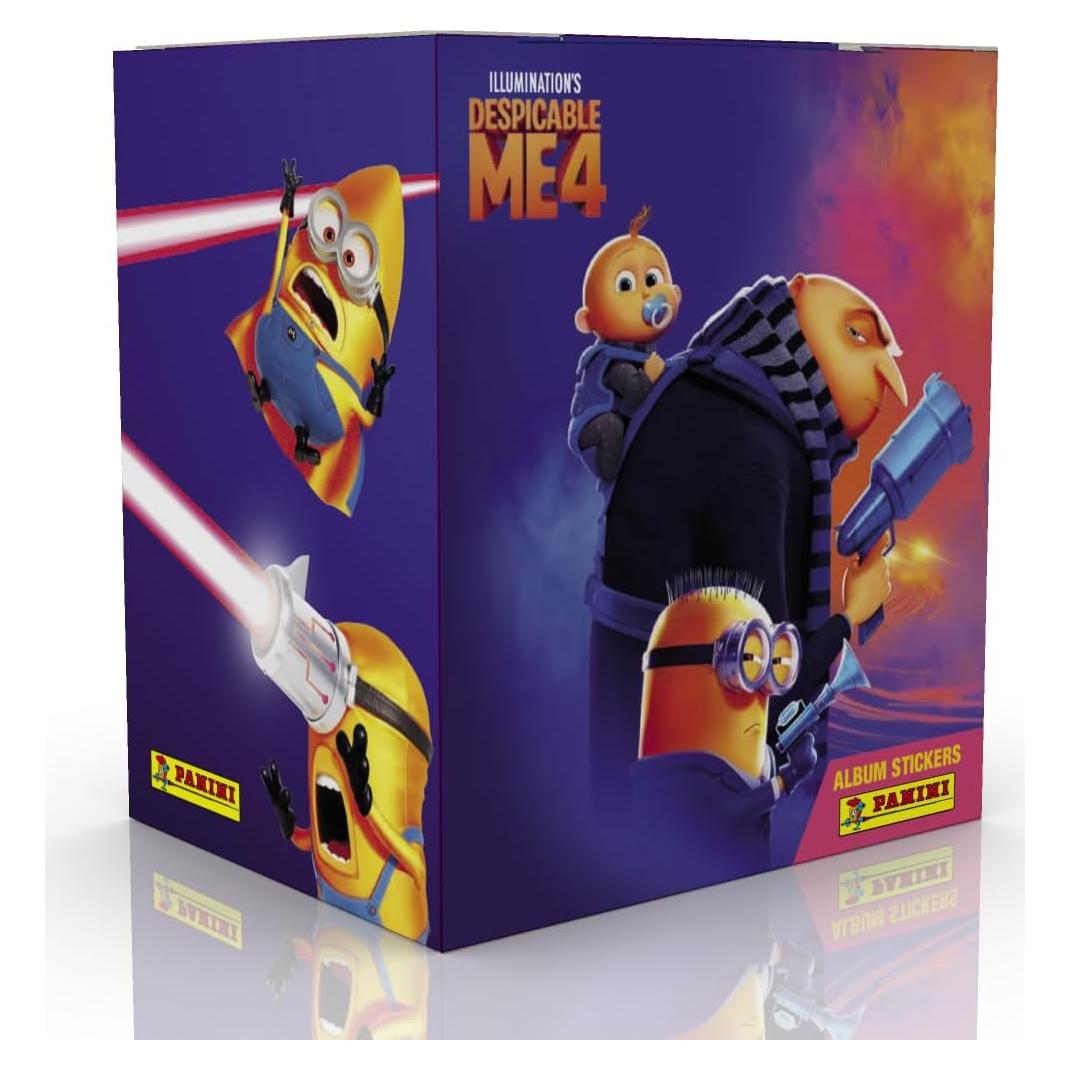 Caja de Stickers Panini Mi Villano Favorito 4 - 250 Stickers