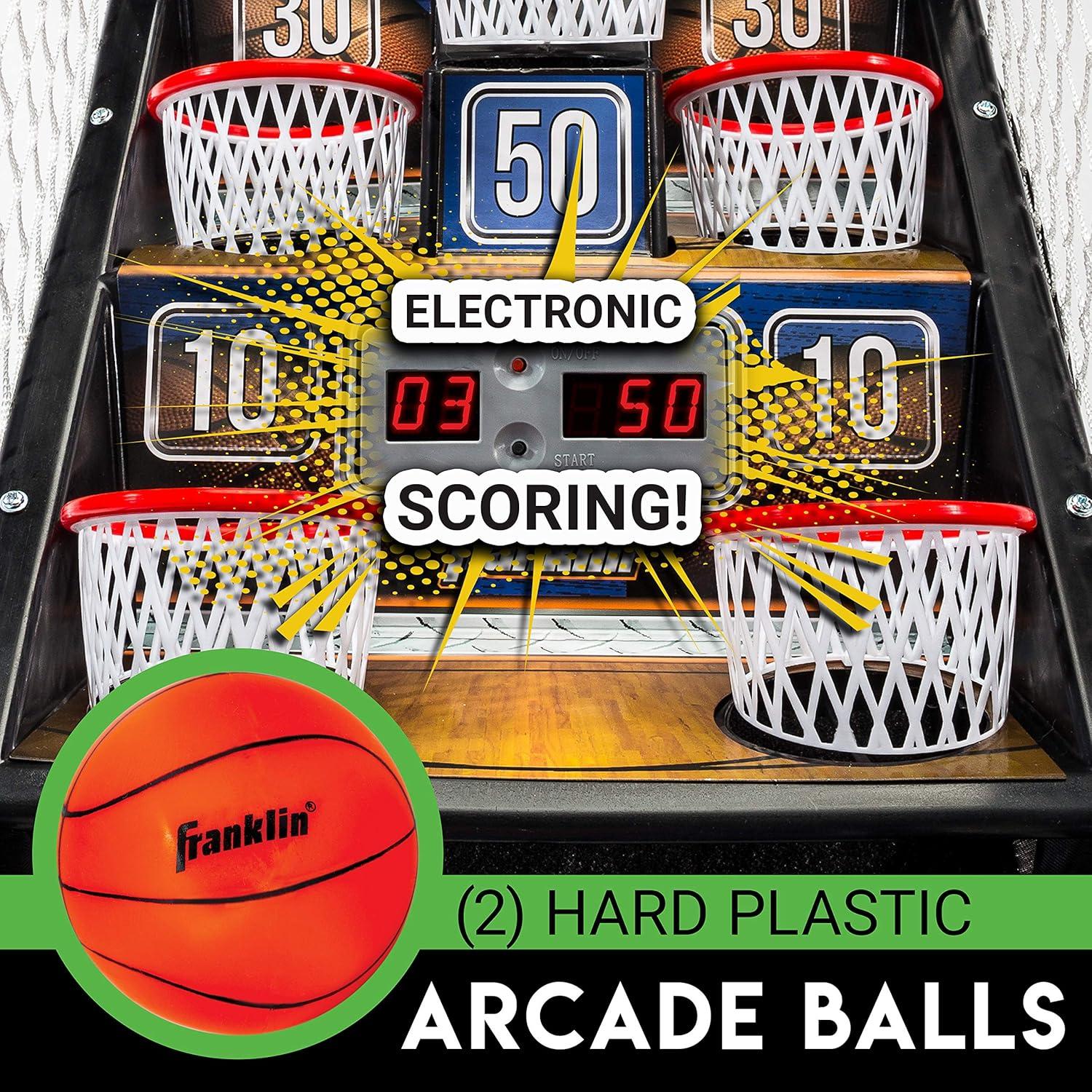 Juego de Arcade Baloncesto Franklin Sports 53x27cm Electrónico