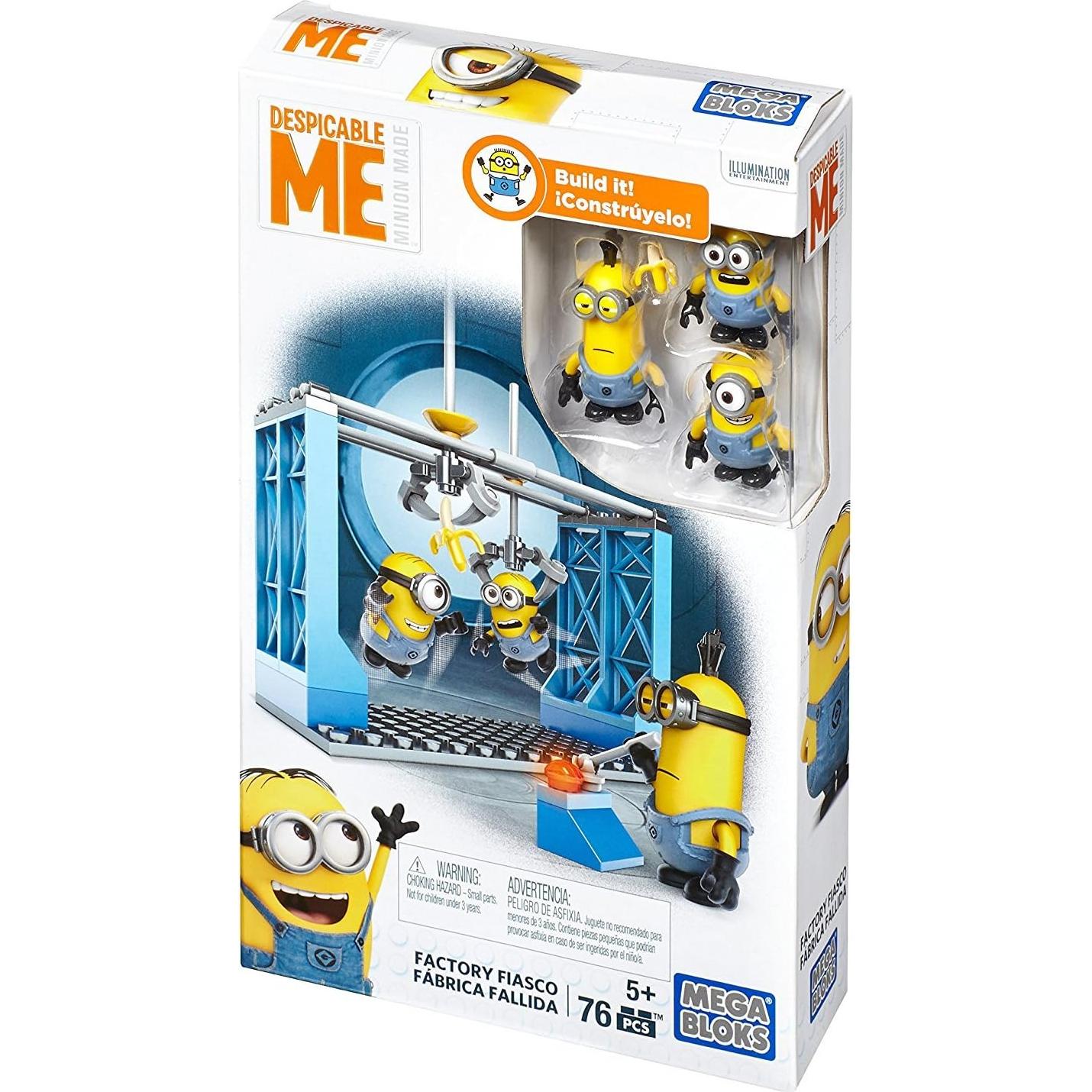 Set de Figuras Mega Bloks Despicable Me - Minions Disfrazados