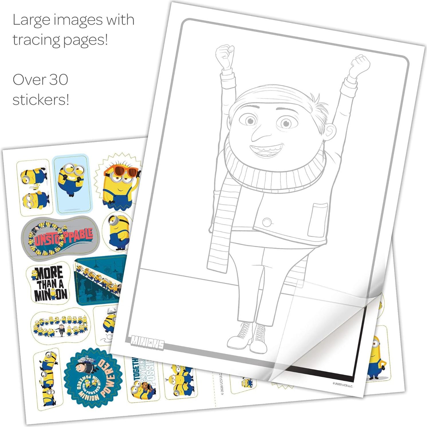 Libro de Actividades para Colorear Bendon Despicable Me 48 Páginas