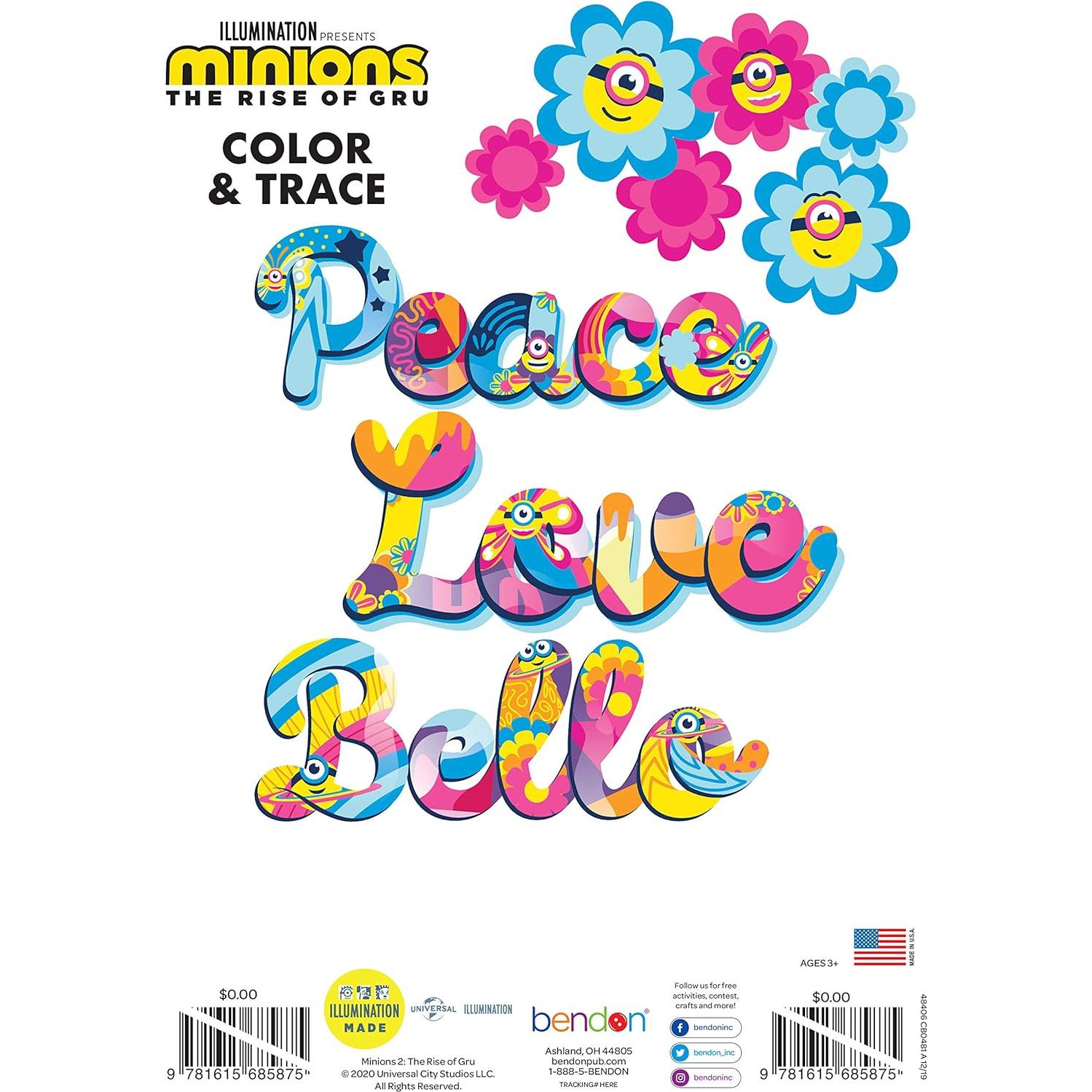 Libro de Actividades para Colorear Bendon Despicable Me 48 Páginas