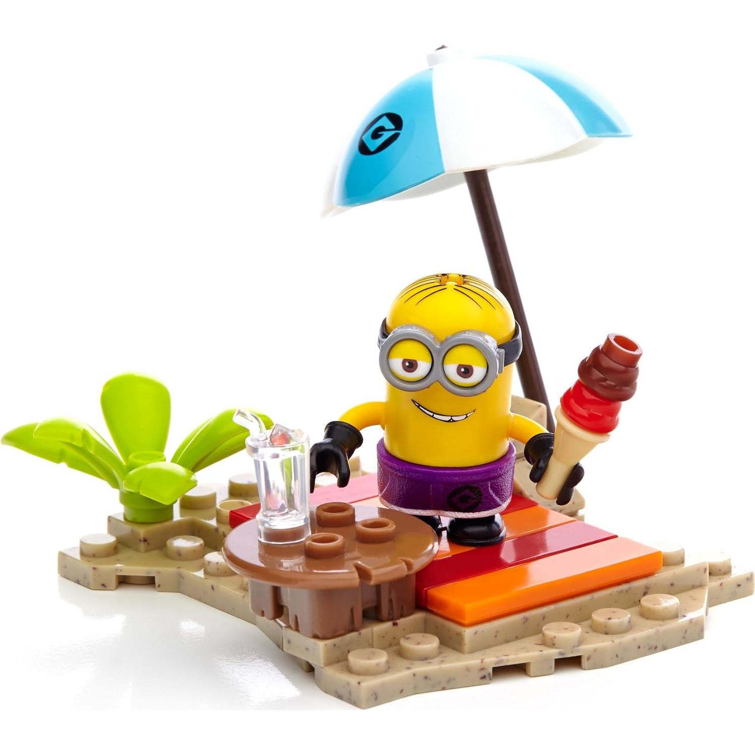 Mega Bloks Fiesta en la Playa Minion Mattel CNC74
