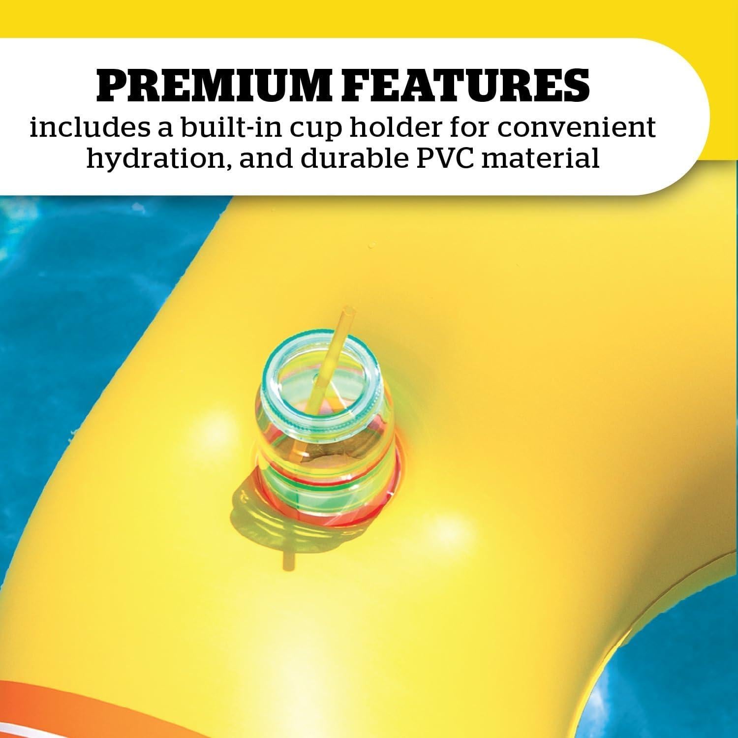 Flotador Inflable Gigante Minions BigMouth 132x104cm PVC