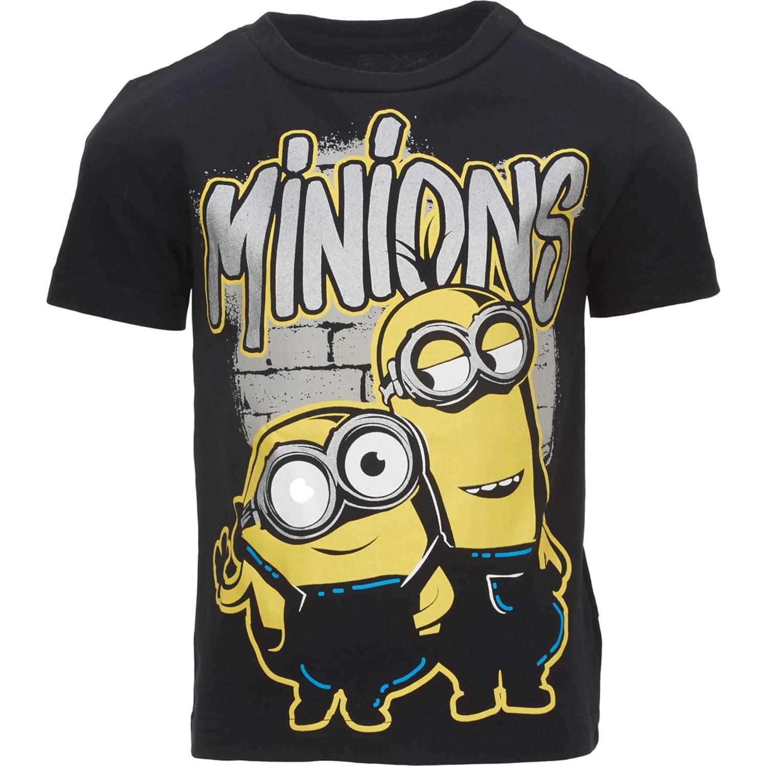 Camisetas gráficas para niños Despicable Me 3 Pack 4T