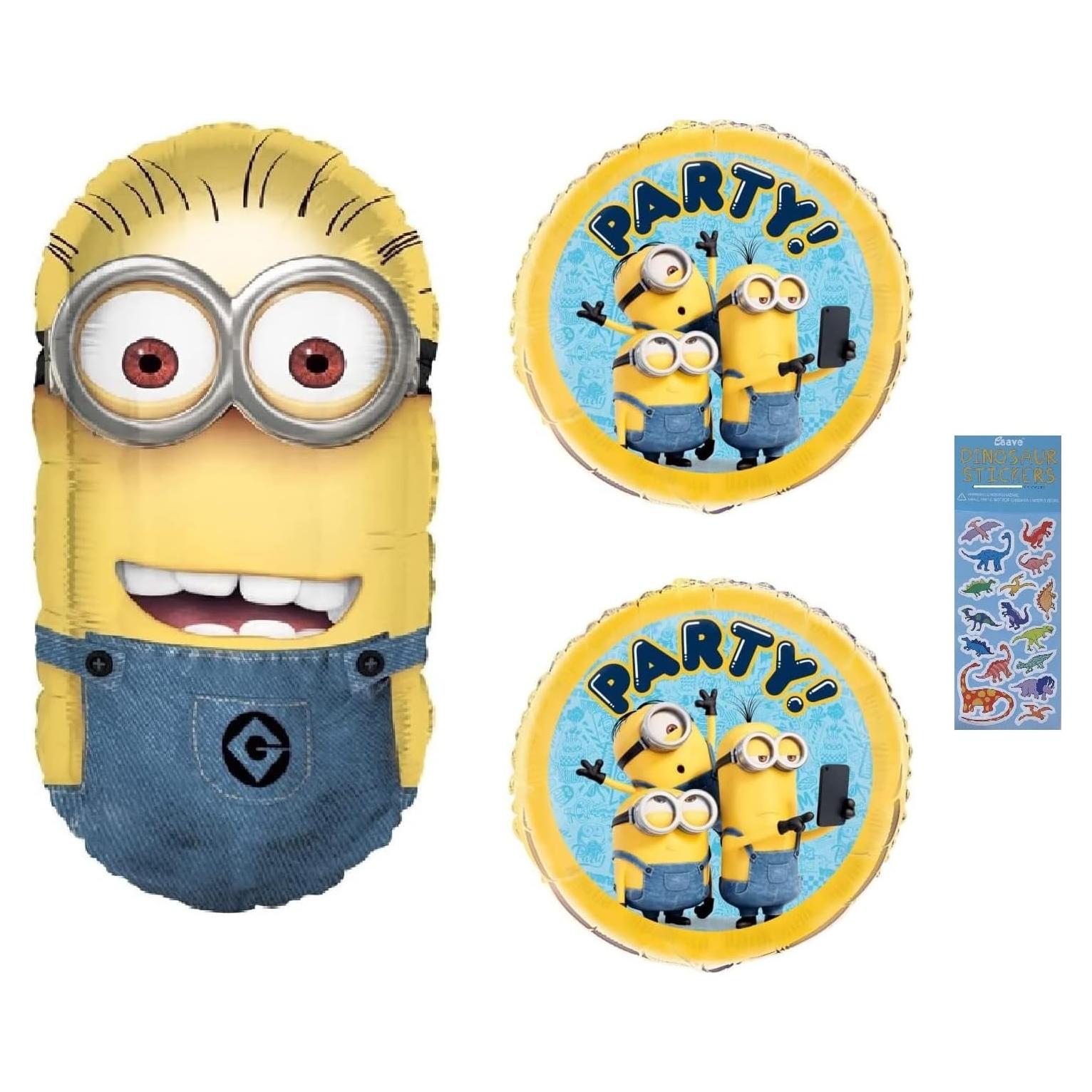 Suministros de Fiesta Cumpleaños Mi Villano Favorito - Globo Mylar