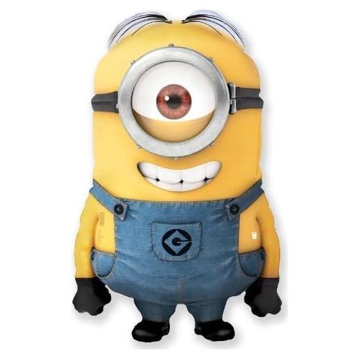 Globo de Aluminio 75cm Minion Despicable Me - Fiesta Infantil