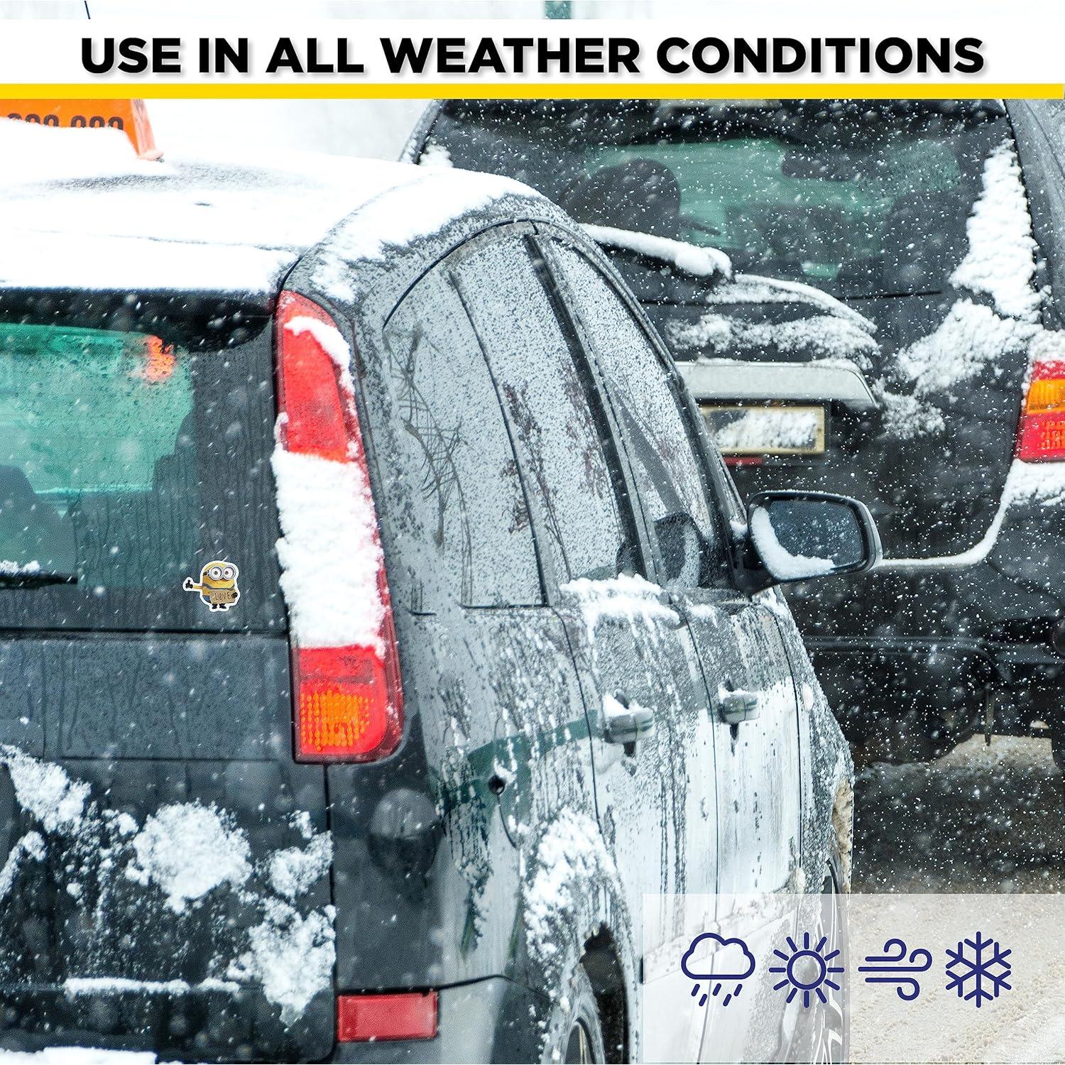 Set de 3 Calcomanías de Bob Minions - Vinilo Resistente al Agua