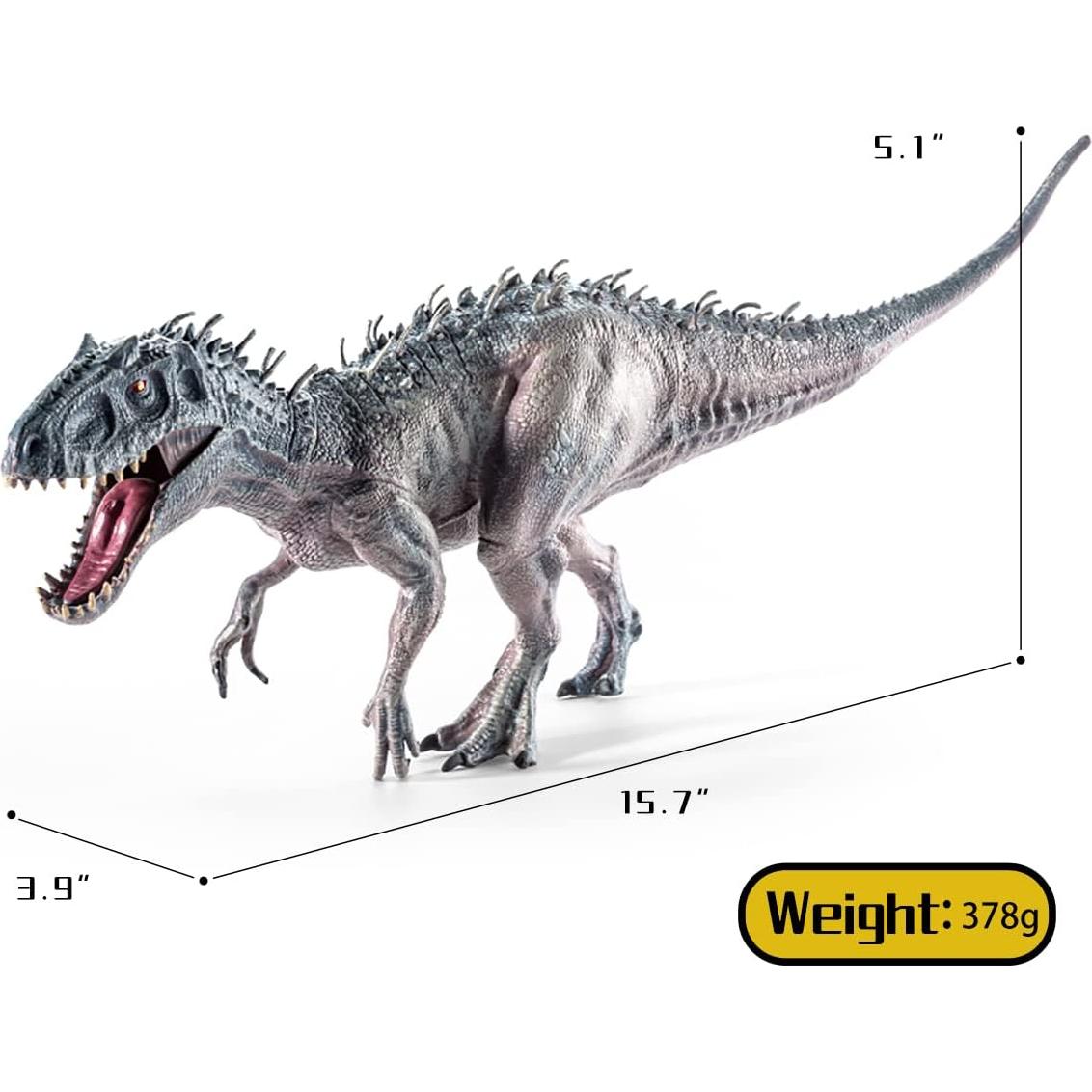 Juego de 2 Dinosaurios JR PARK T-Rex 39.88 cm Realista