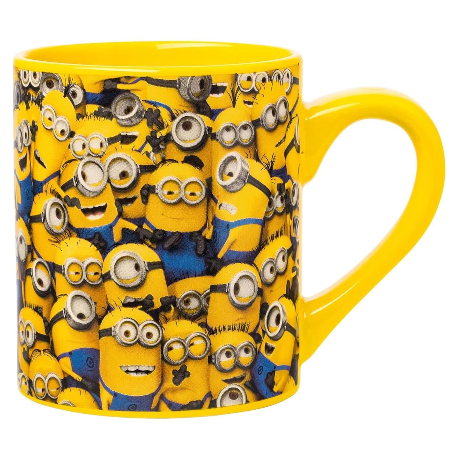 Taza de Cerámica Minions Desordenados Silver Buffalo 414ml