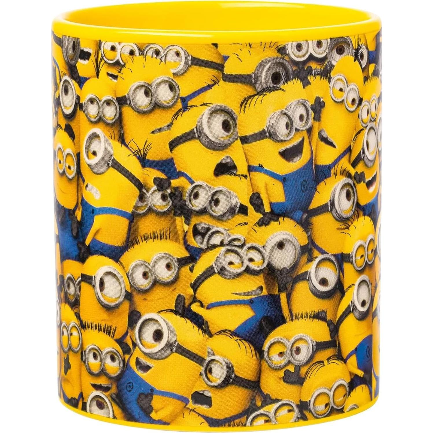 Taza de Cerámica Minions Desordenados Silver Buffalo 414ml