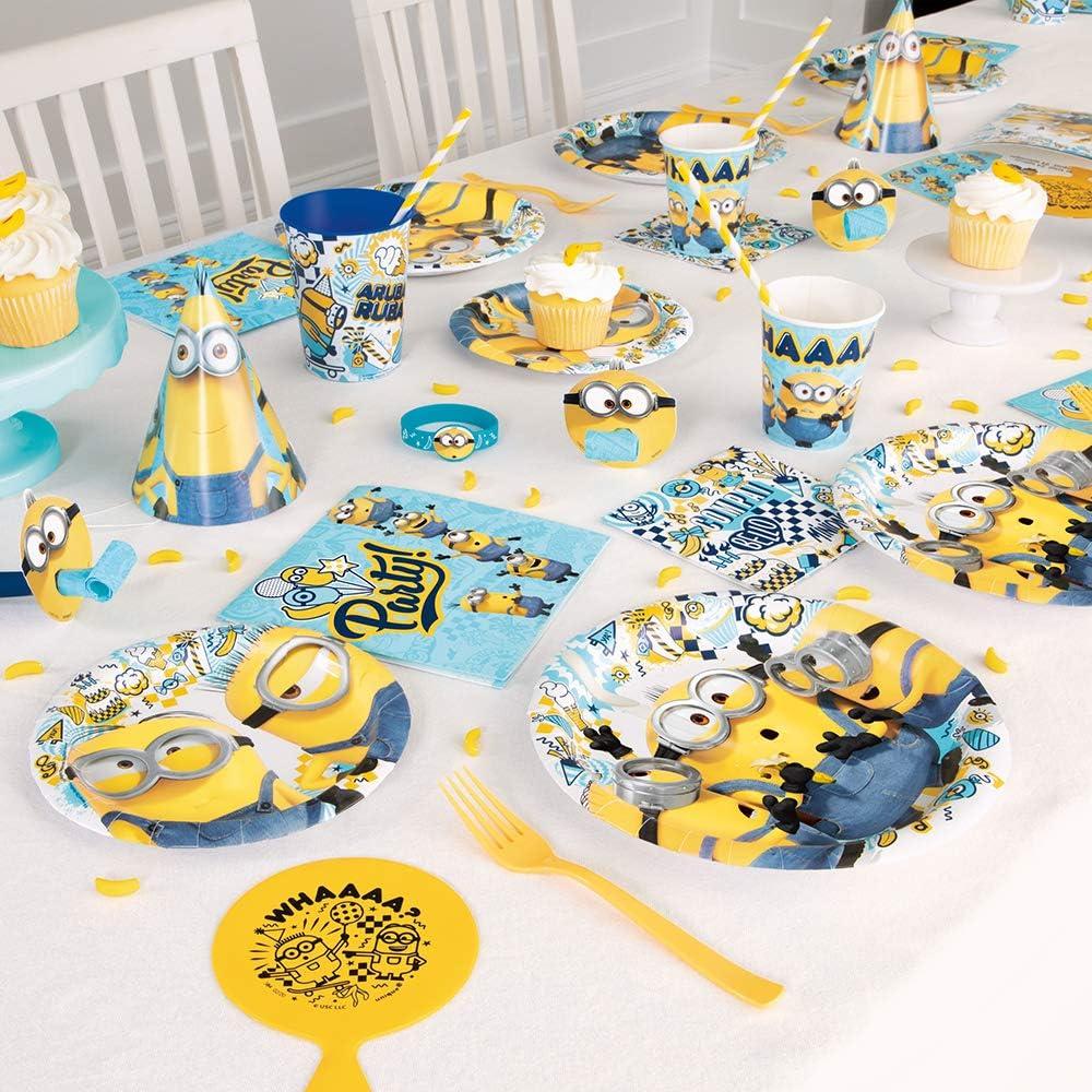 Hojas de Calcomanías Multicolor Minions - 4 Piezas para Niños