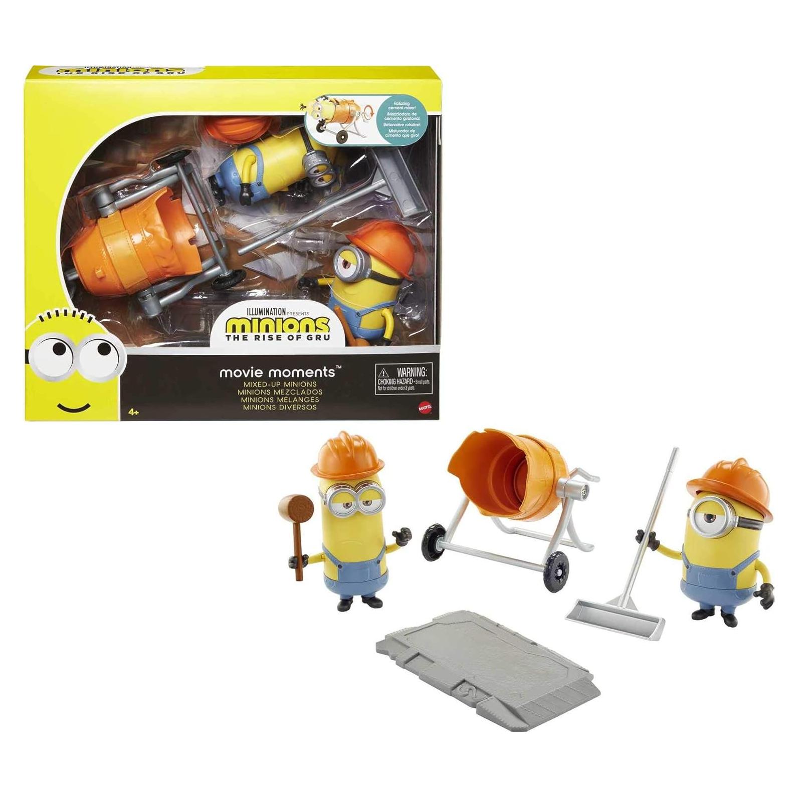 Minions Figura de Acción Mattel 10 cm con Accesorios Interactivos