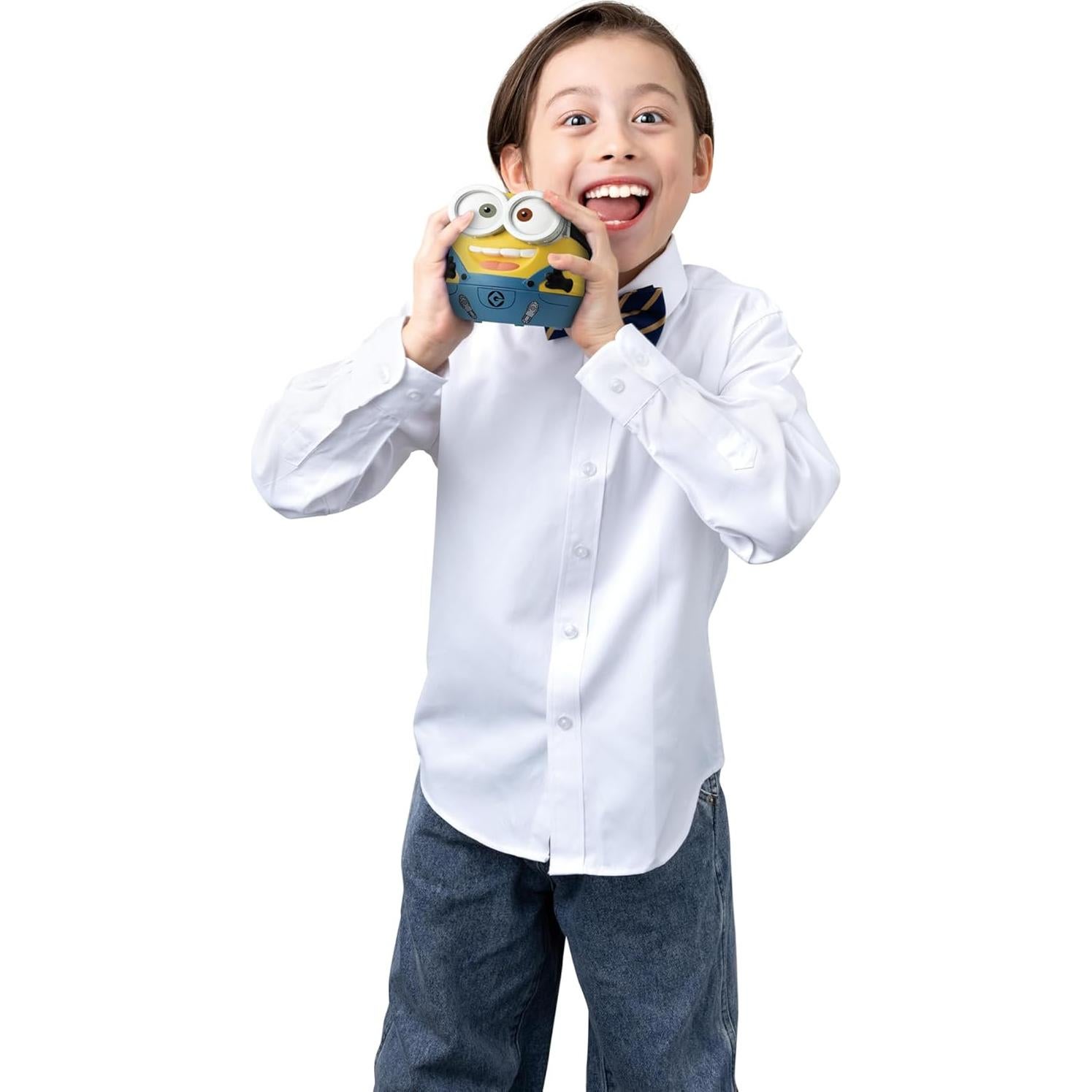 Juguete Squeeze! Minion Bob Bandai - Cambia Voz y Modos