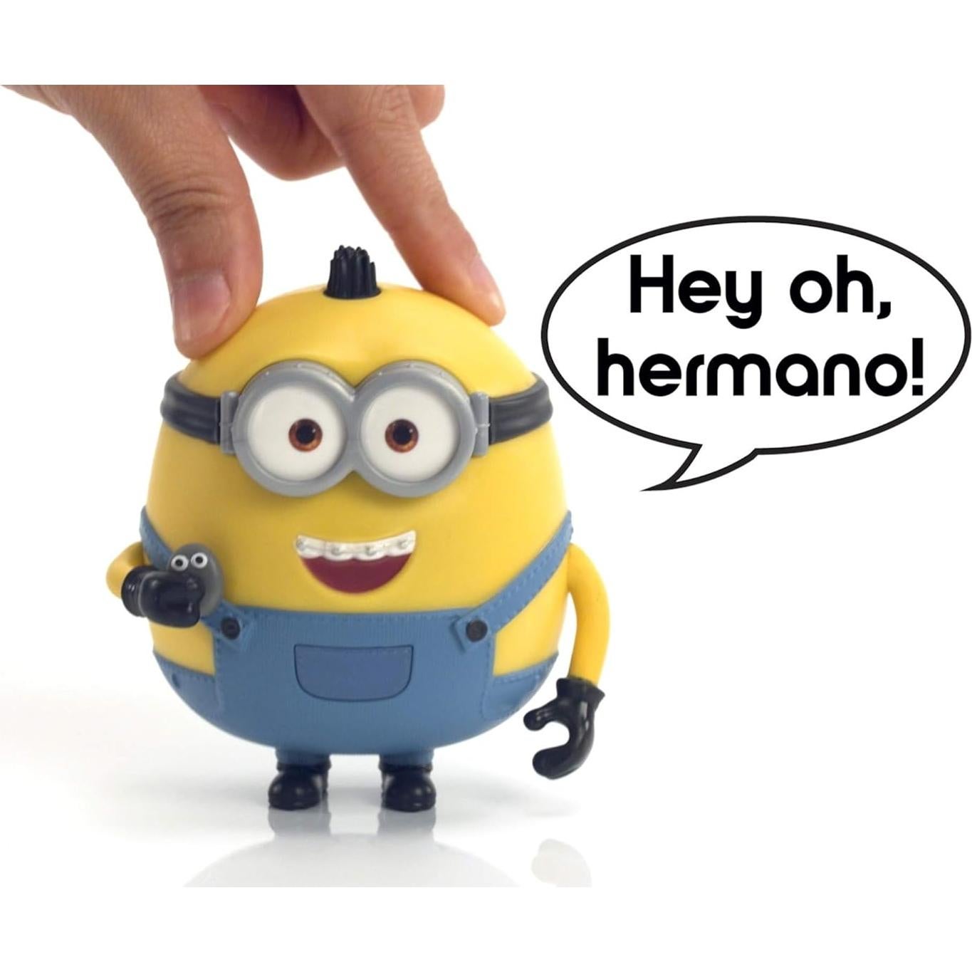 Figura de acción Minions Sing 'n Babble Otto 10.2 cm Mattel