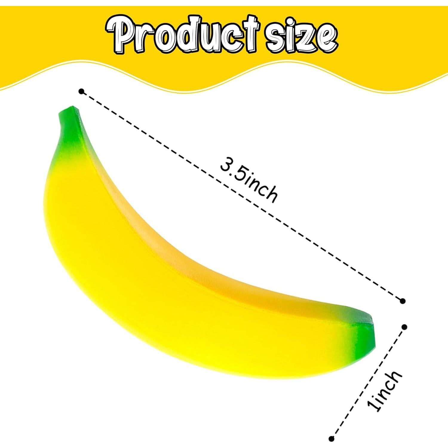 Juguetes Antiestrés de Plátano LovesTown 15PCS - Para Niños