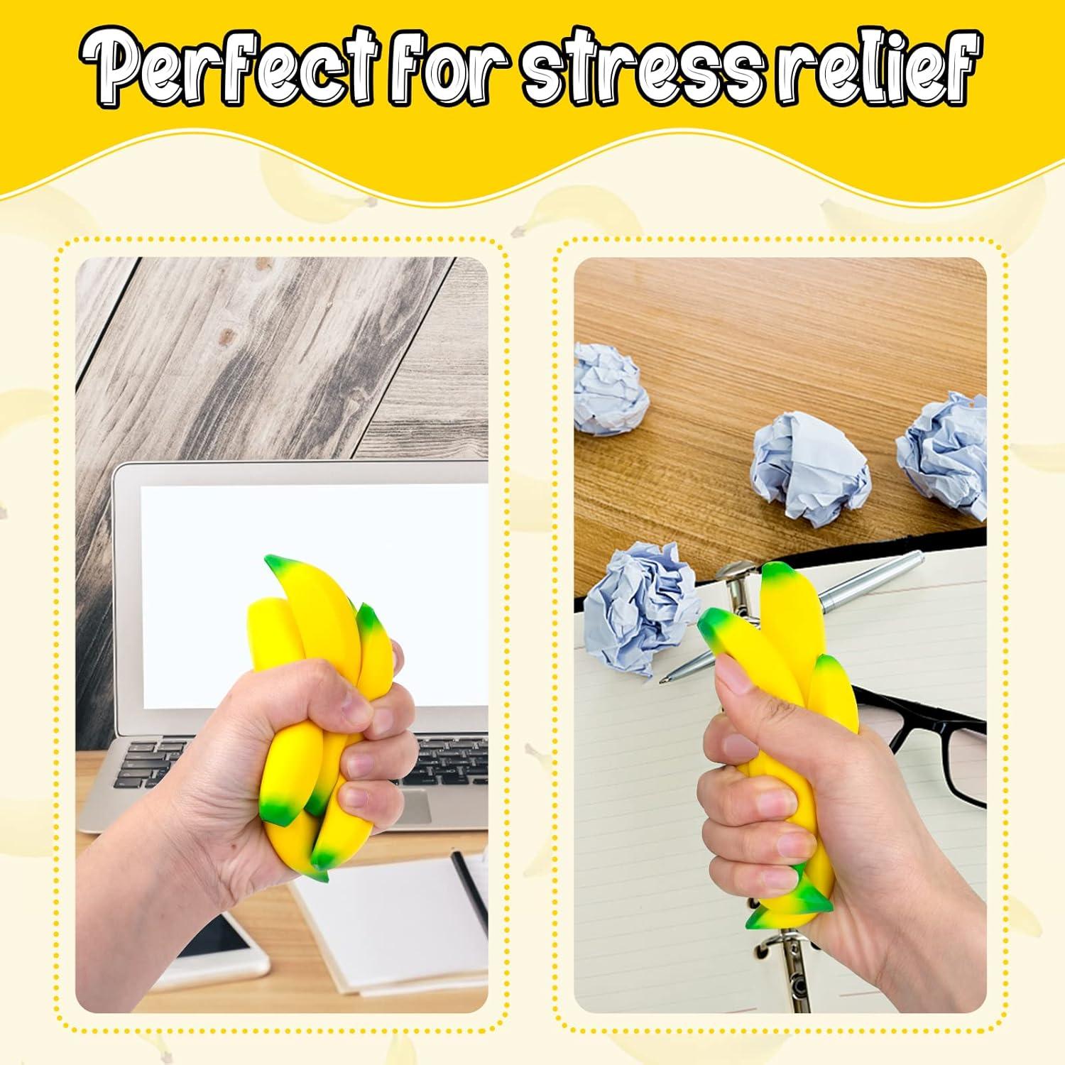 Juguetes Antiestrés de Plátano LovesTown 15PCS - Para Niños