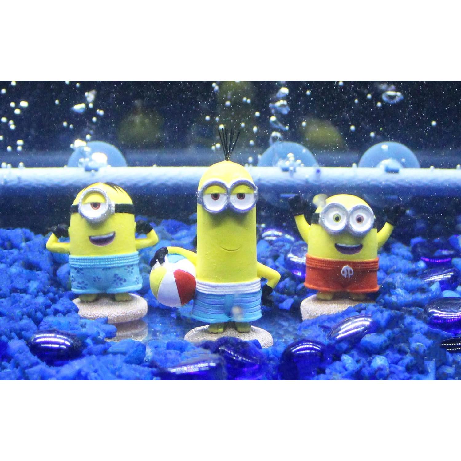 Conjunto de Adornos para Acuario 3 Piezas Penn-Plax Minions