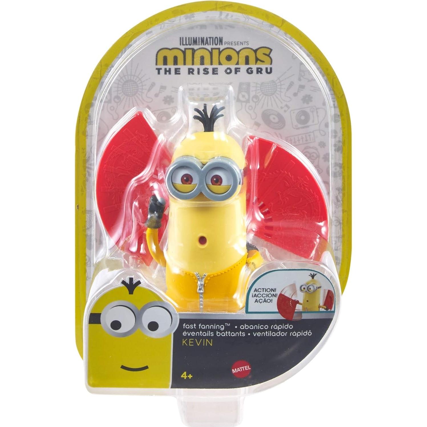 Figura Minions Kevin con Ventilador Ceremonial 10 cm
