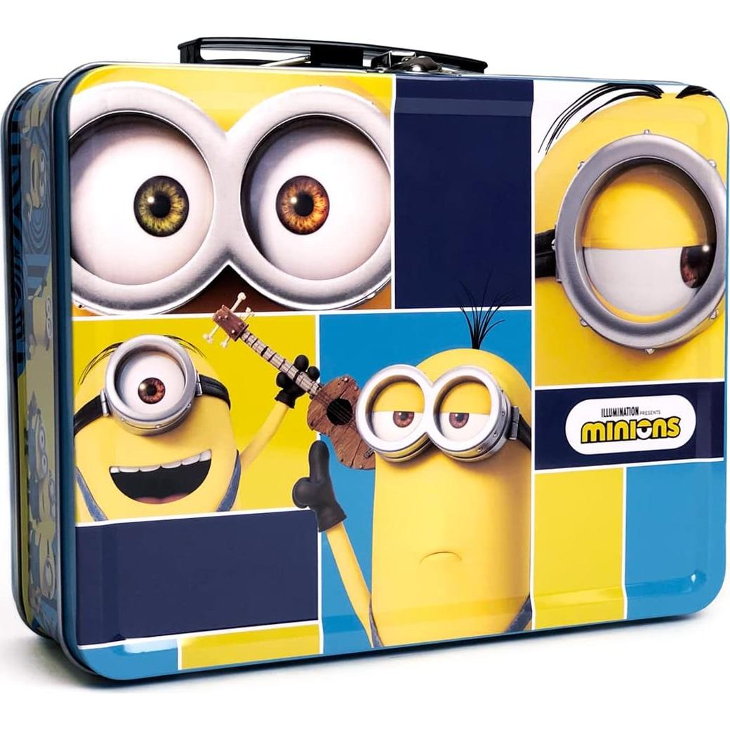 Conjunto de Regalo Minions Megatoys - Caja, Botella, Rompecabezas