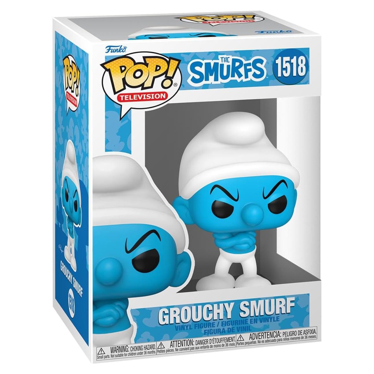Figura de Vinilo Pitufo Gruñón Funko Pop! 10 cm Coleccionable