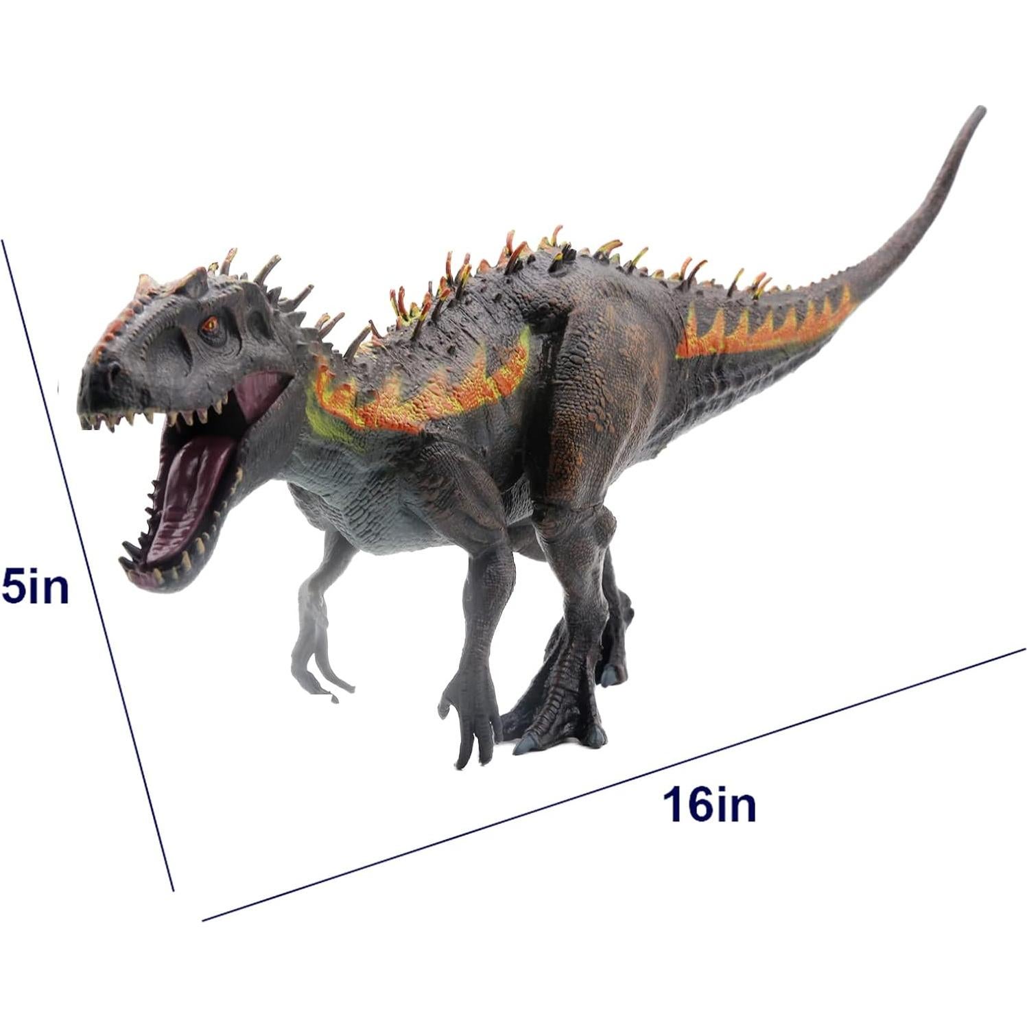 Juguete Dinosaurio SIENON T-Rex 34 cm Realista Fuego