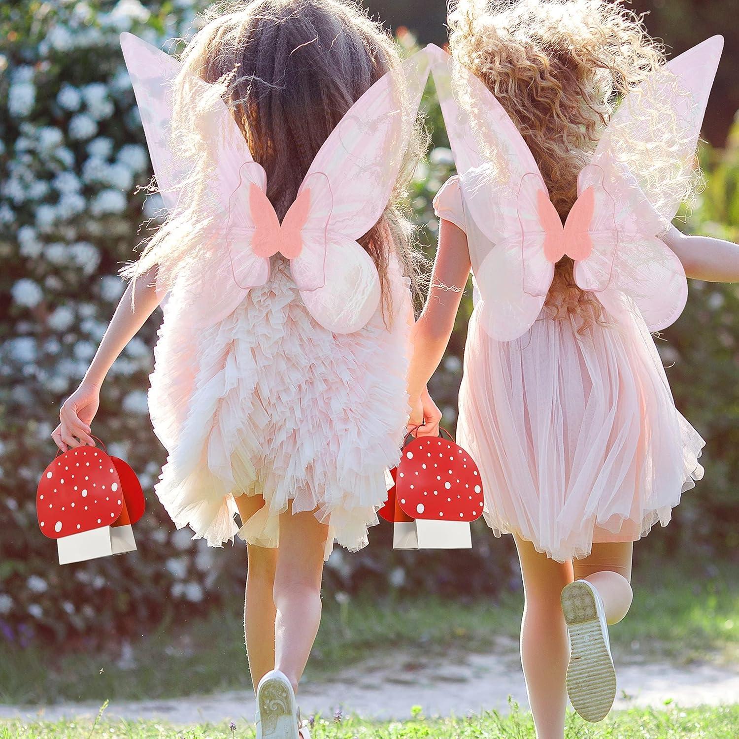 Bolsas de Regalo de Champiñón Cheerland - 8 Pcs para Cumpleaños