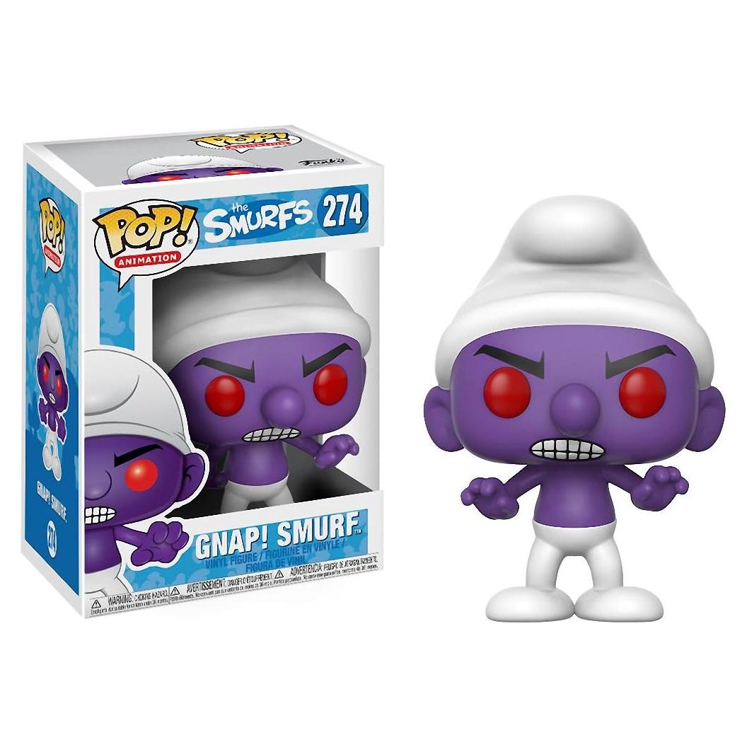 Figura de Vinilo Funko Pop GNAP! Pitufo con Protector