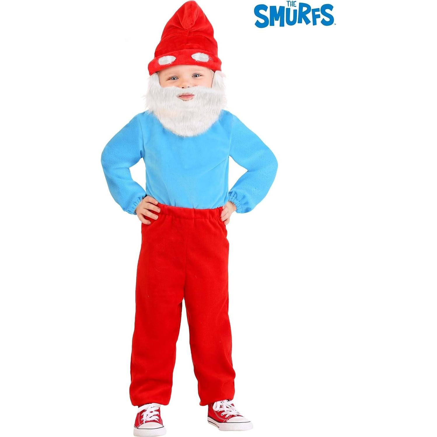 Disfraz de Papá Pitufo para Niños 4T - Fun Costumes