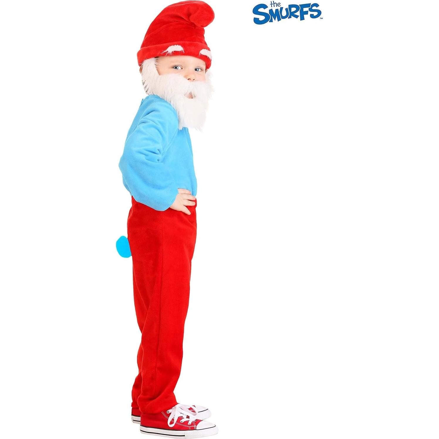 Disfraz de Papá Pitufo para Niños 4T - Fun Costumes