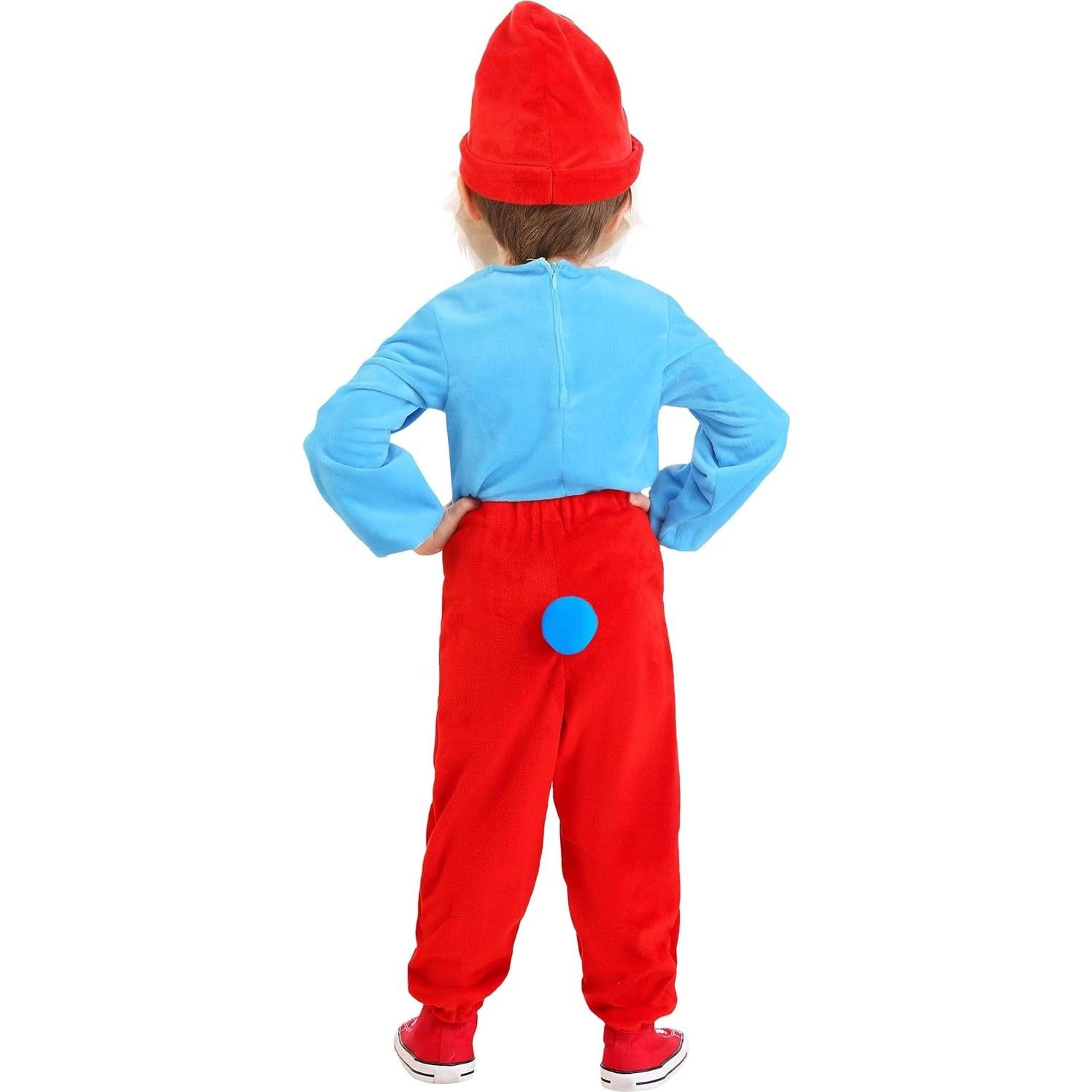 Disfraz de Papá Pitufo para Niños 4T - Fun Costumes