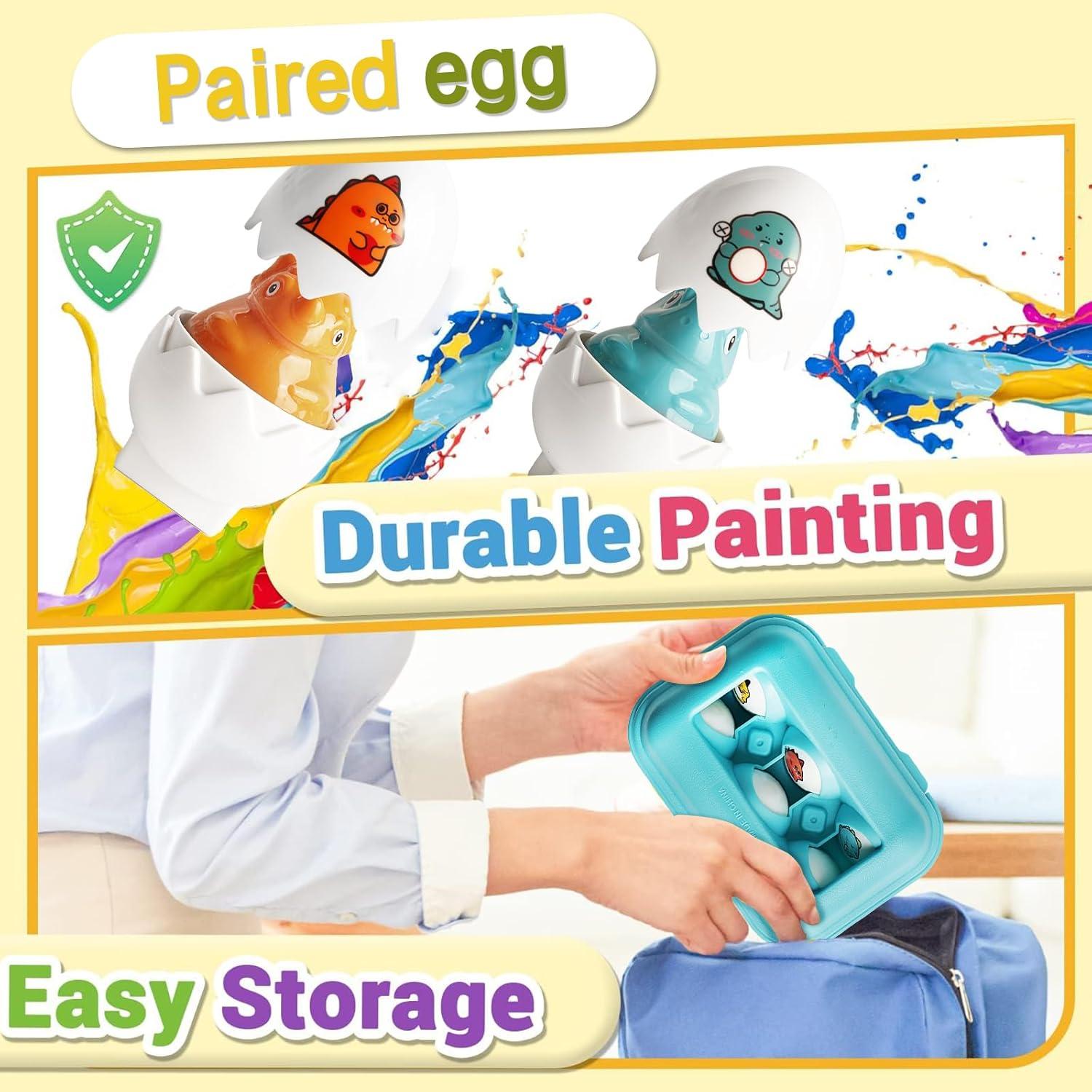 Huevos de Dinosaurio Montessori Tinabless - Juguete Educativo