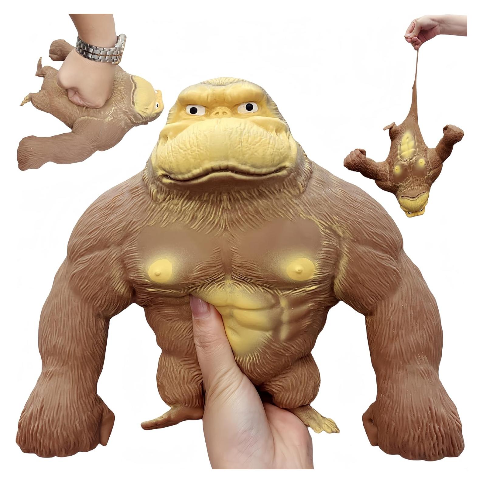 Gorila de Goma Relleno de Arena YJHWLF - Juguete Antiestrés 22.86cm