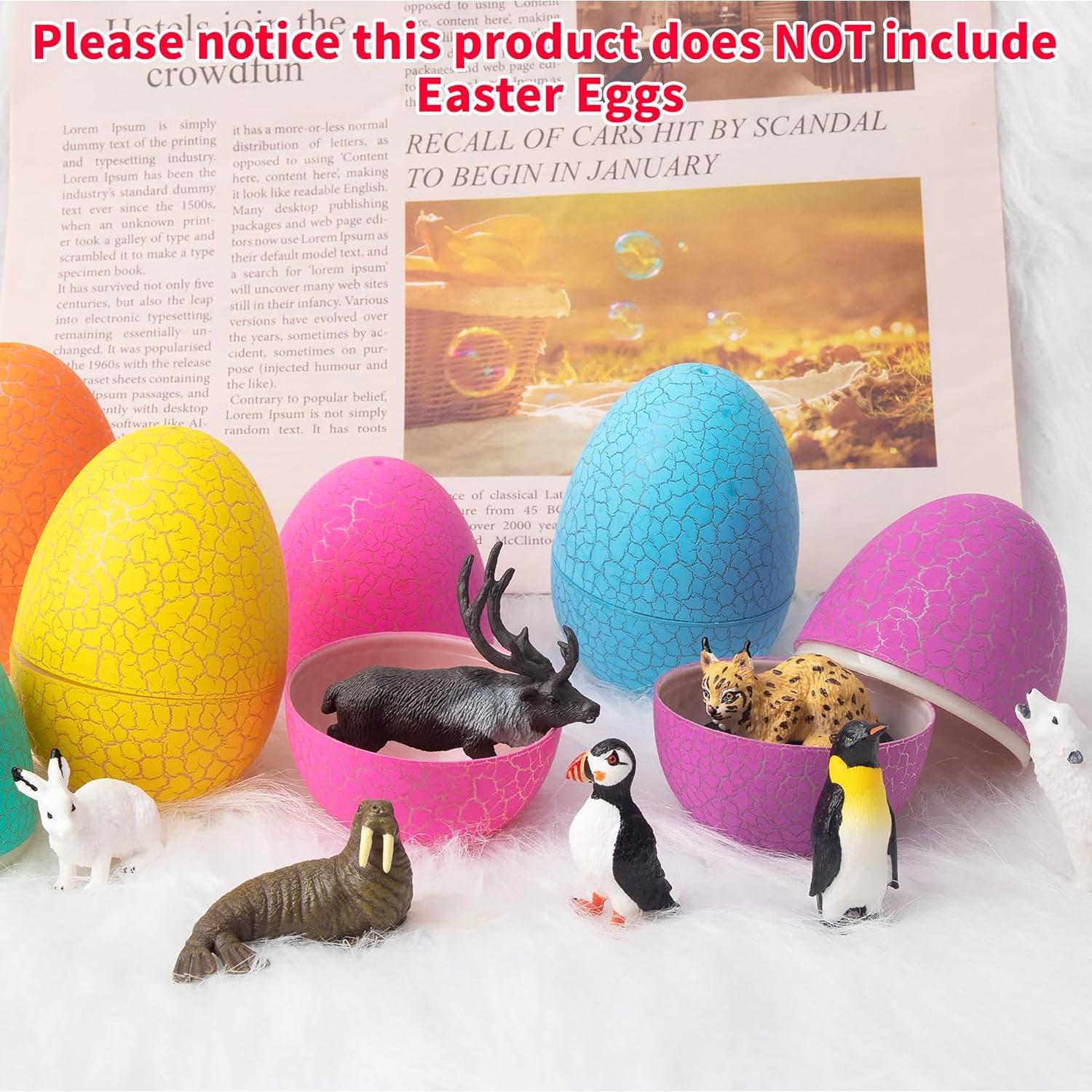 Toymany 14PCS Figuras Mini Animales Árticos Juguetes Educativos