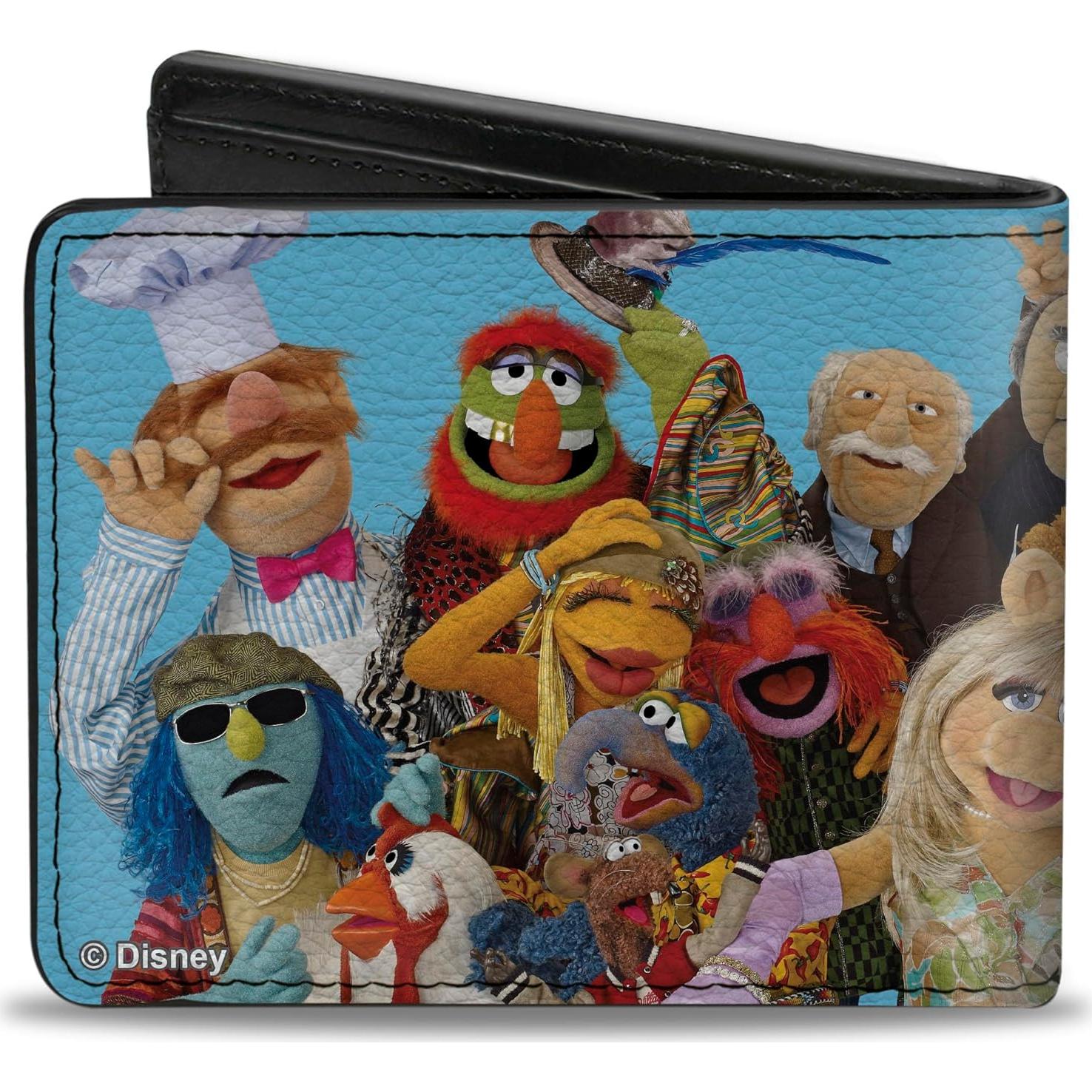 Cartera Bifold Buckle-Down Disney Muppets Cuero Vegano