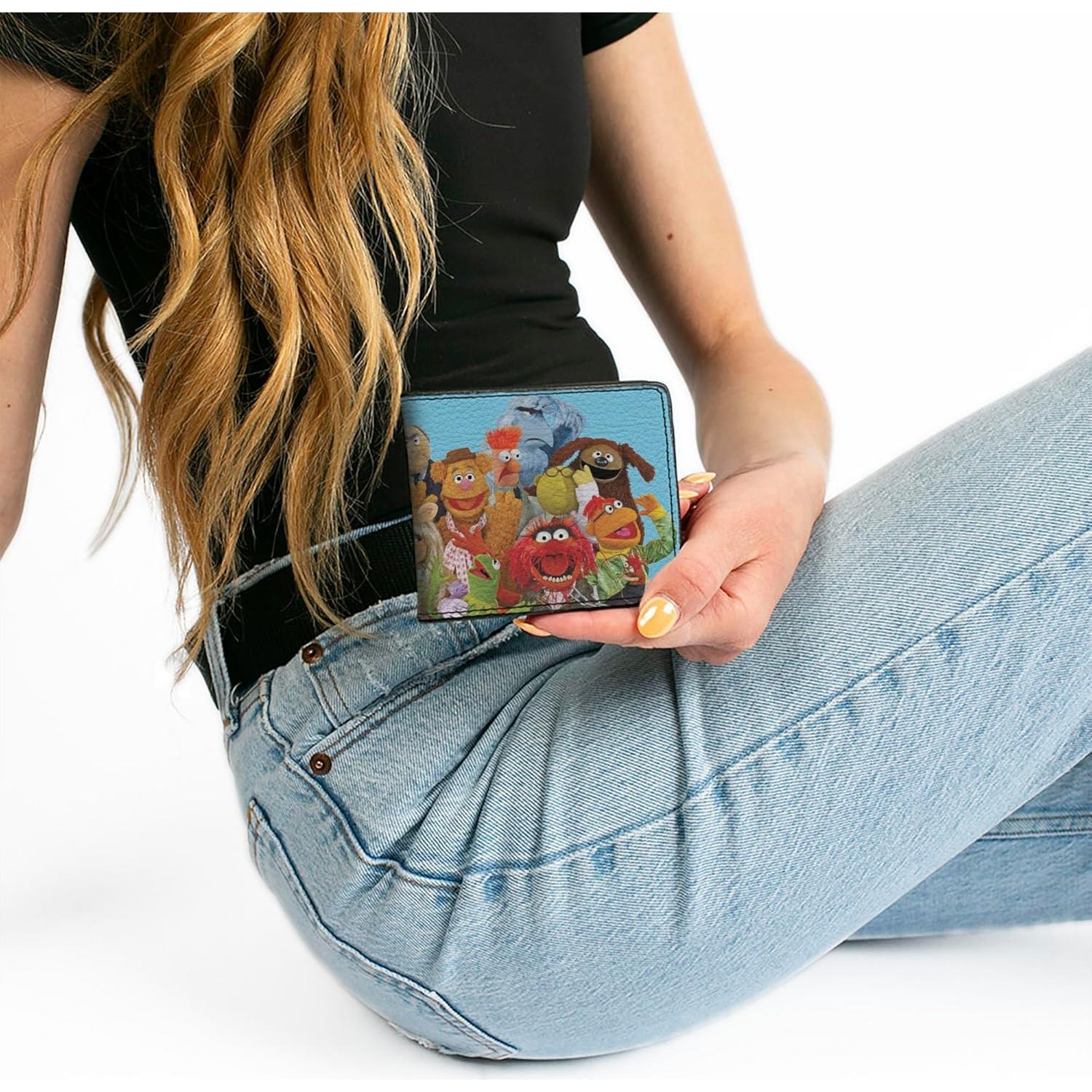 Cartera Bifold Buckle-Down Disney Muppets Cuero Vegano