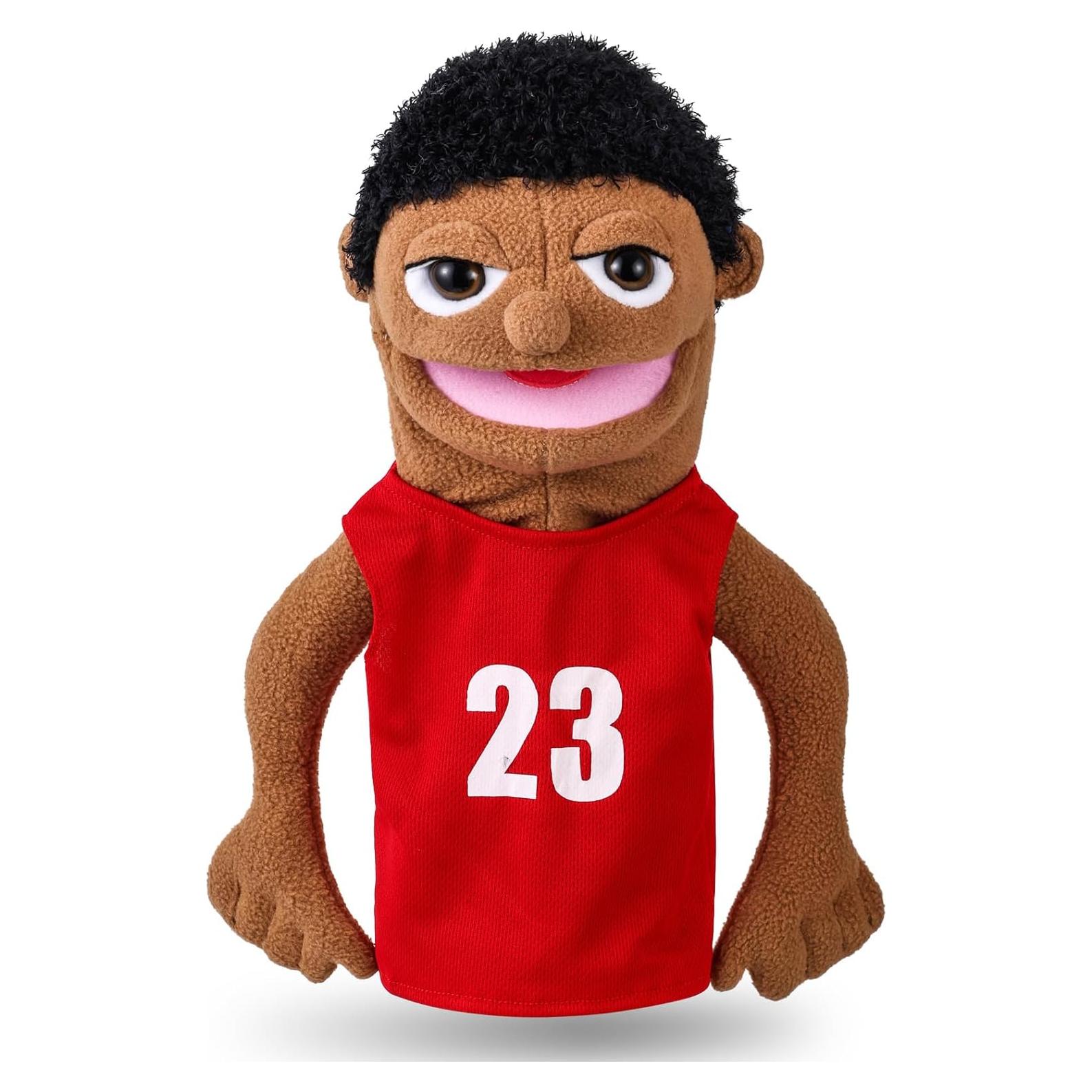 Títere de Mano de Peluche ZJoey - Estilo Atleta 36 cm