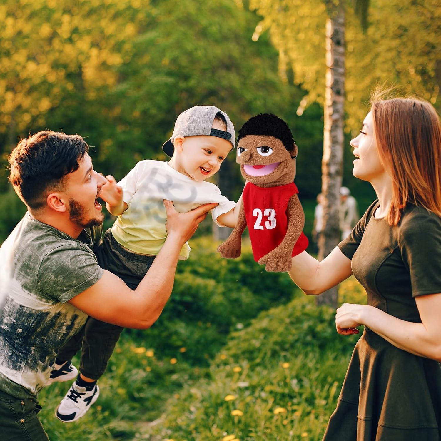 Títere de Mano de Peluche ZJoey - Estilo Atleta 36 cm