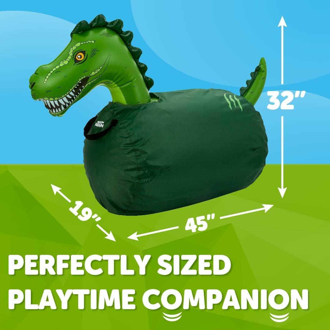 Saltador Inflable WADDLE Trex 114cm para Niños y Adultos