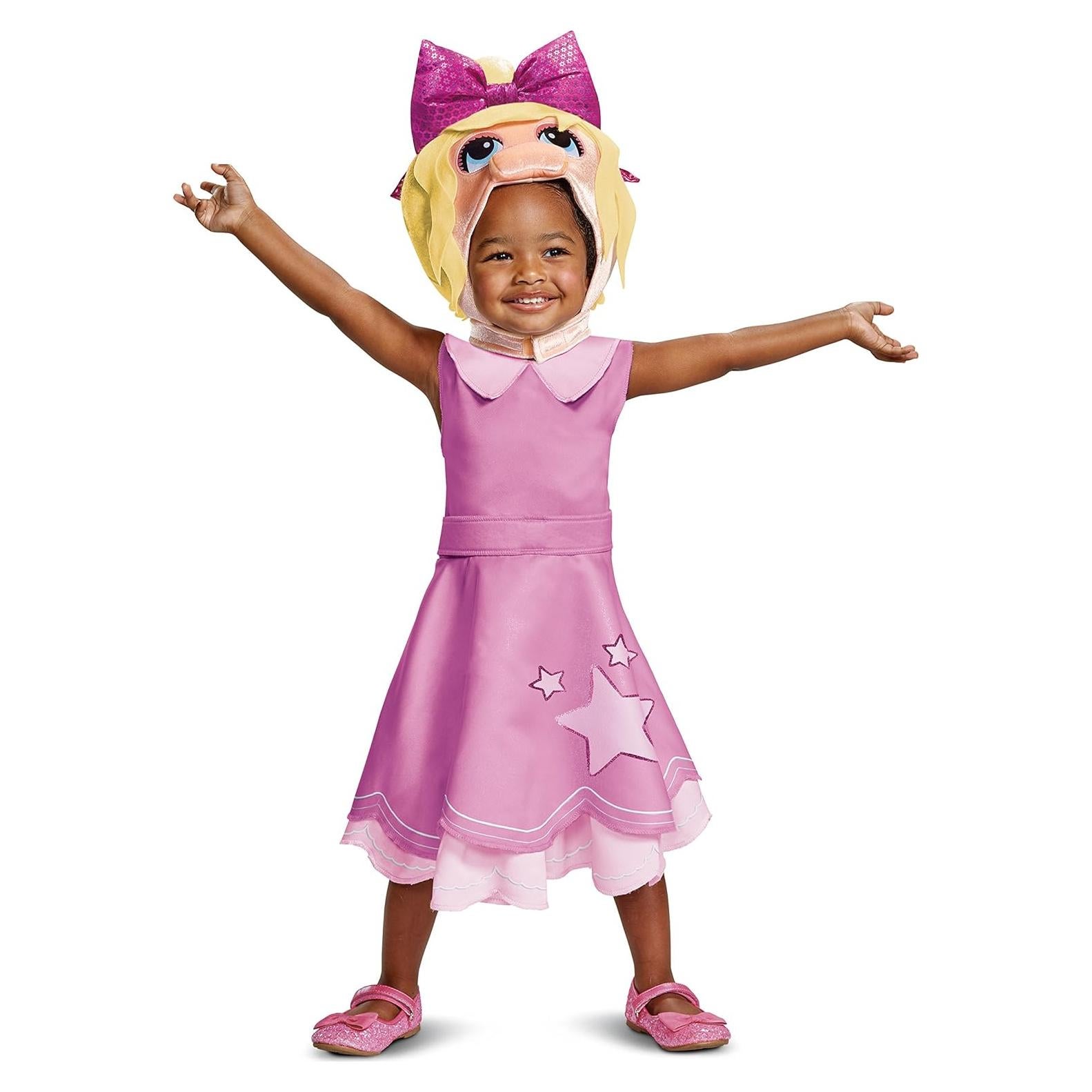 Disfraz Miss Piggy Muppet Babies para Niñas 12-18 meses