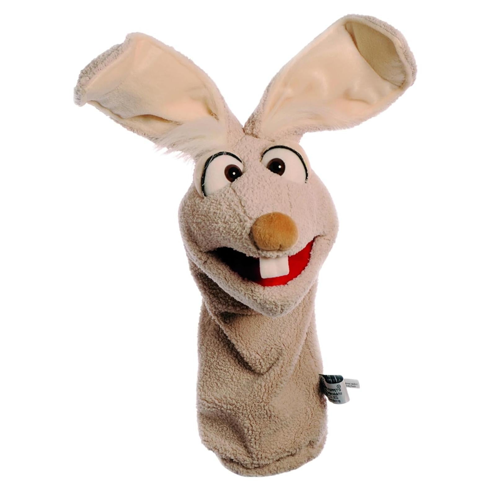 Marioneta de Mano Fred El Conejo 43 cm - Hecha a Mano Alemania