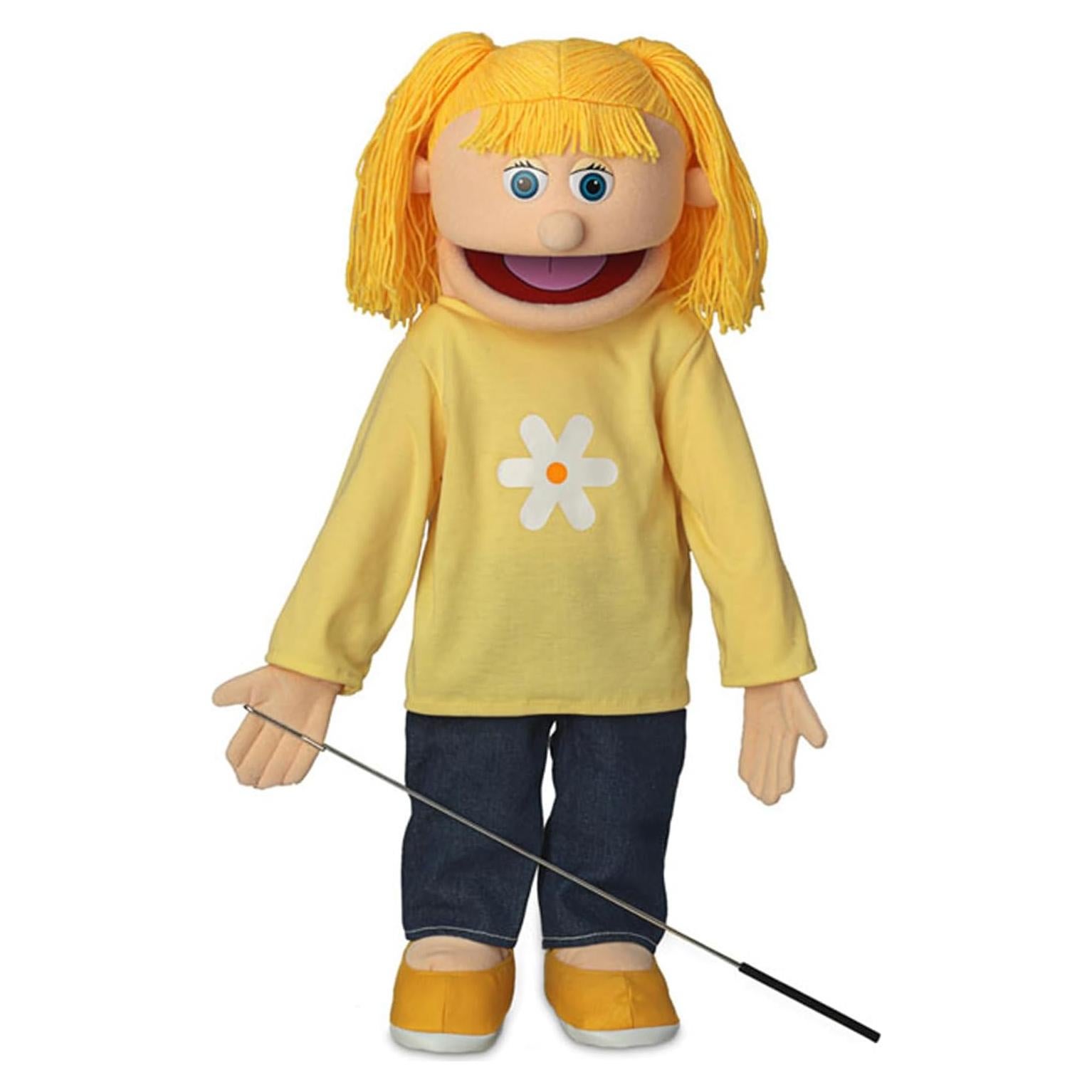 Marioneta de Ventrílocuo Silly Puppets 63.5 cm Chica Durazno