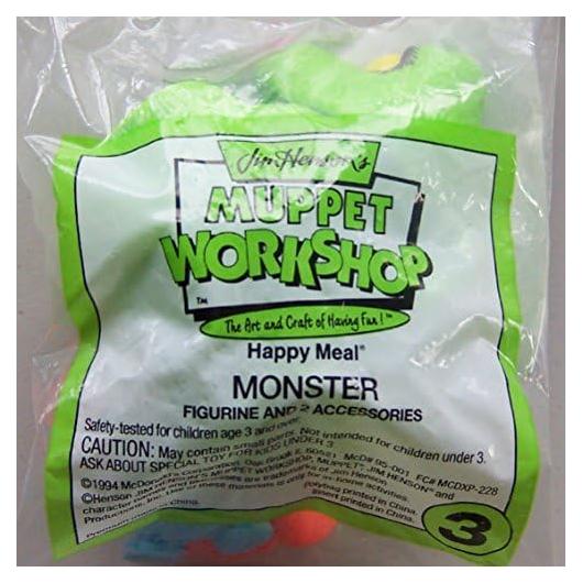Monstruo #3 Taller de Muppets McDonald's 1994 - Colección